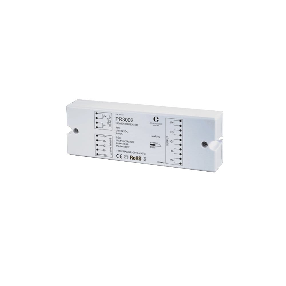 Collingwood PR3002 24V Power Repeater for RGBW LED Strip (Requires Driver)