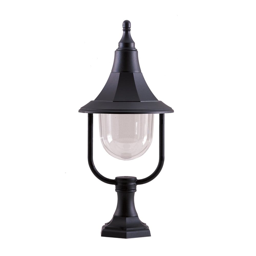 Elstead Shannon Single Pillar - Black