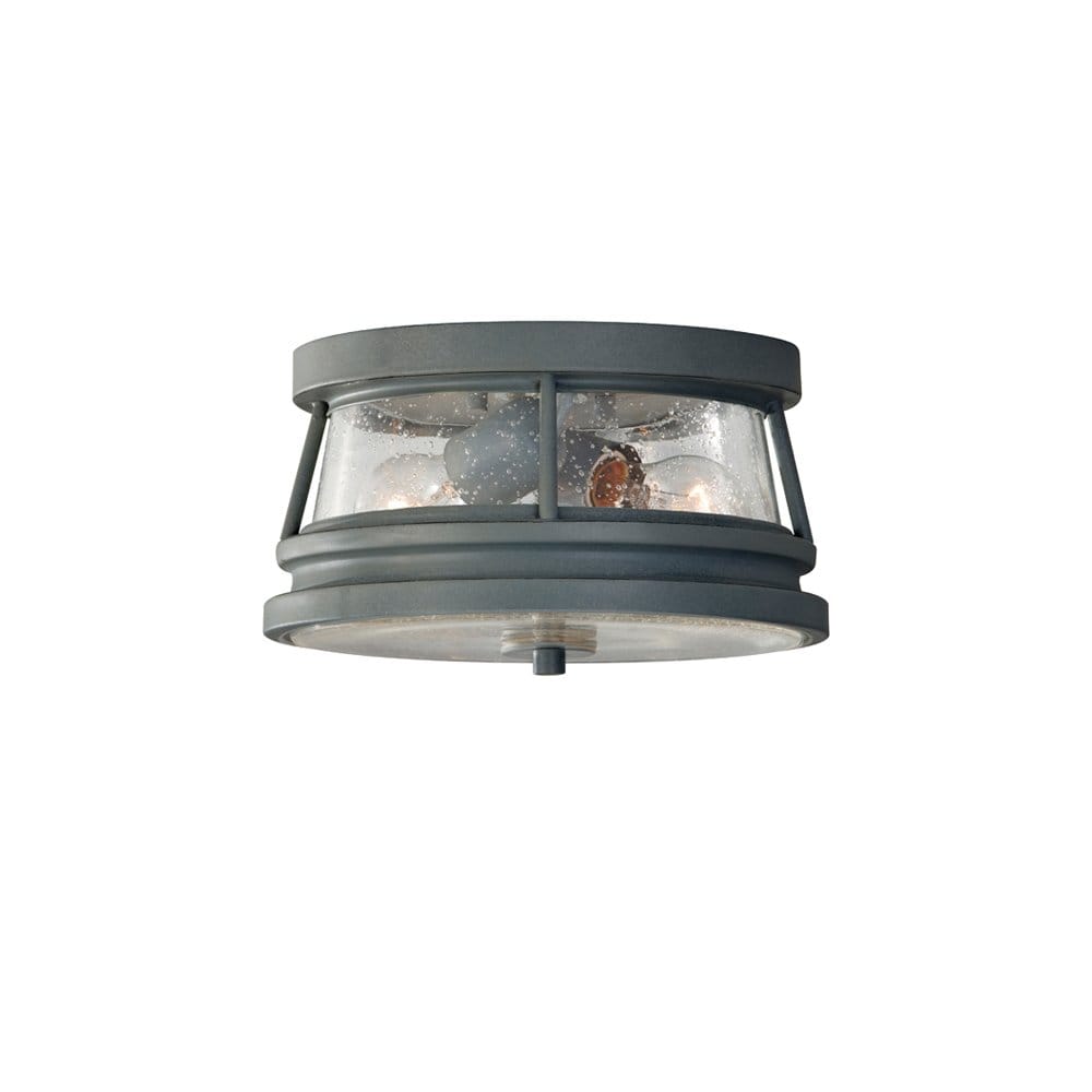 Feiss Chelsea Harbor 2 Light Flush Fitting - Grey