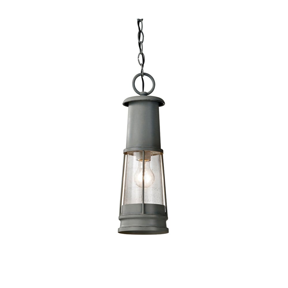Feiss Chelsea Harbor Single Chain Lantern - Grey
