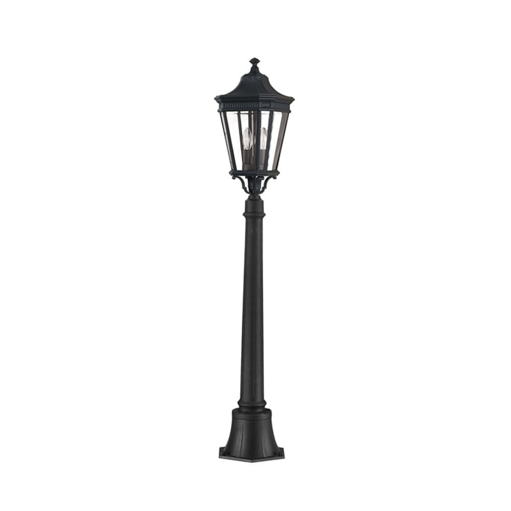 Feiss Cotswold Lane 2 Light Medium Pillar - Black