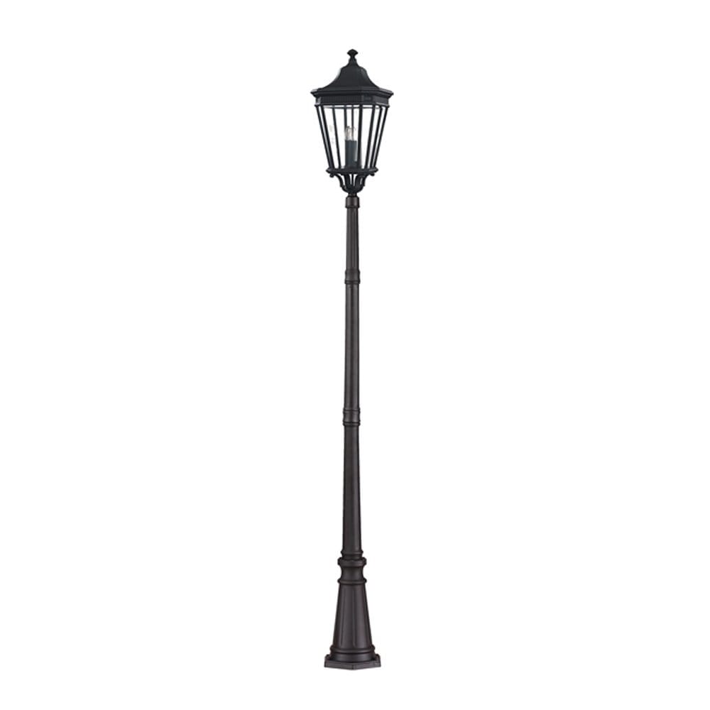 Feiss Cotswold Lane 3 Light Large Post - Black