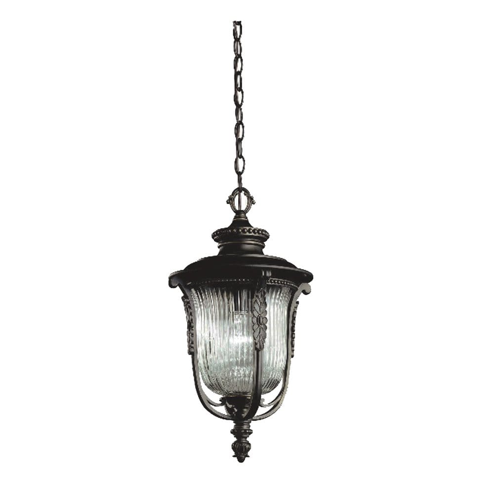 Kichler Luverne Single Chain Lantern - Oil Rubbed Bronze