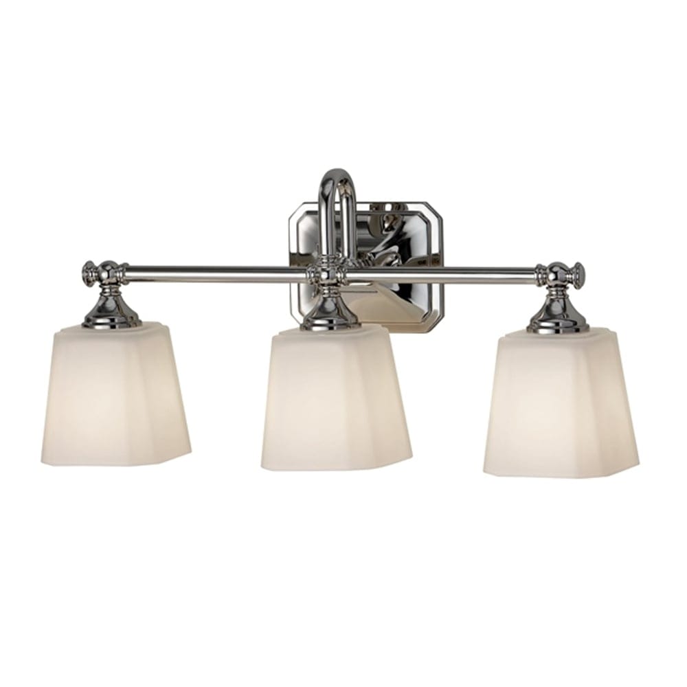 Feiss Concord 3 Light Above Mirror Bathroom Light - Polished Chrome
