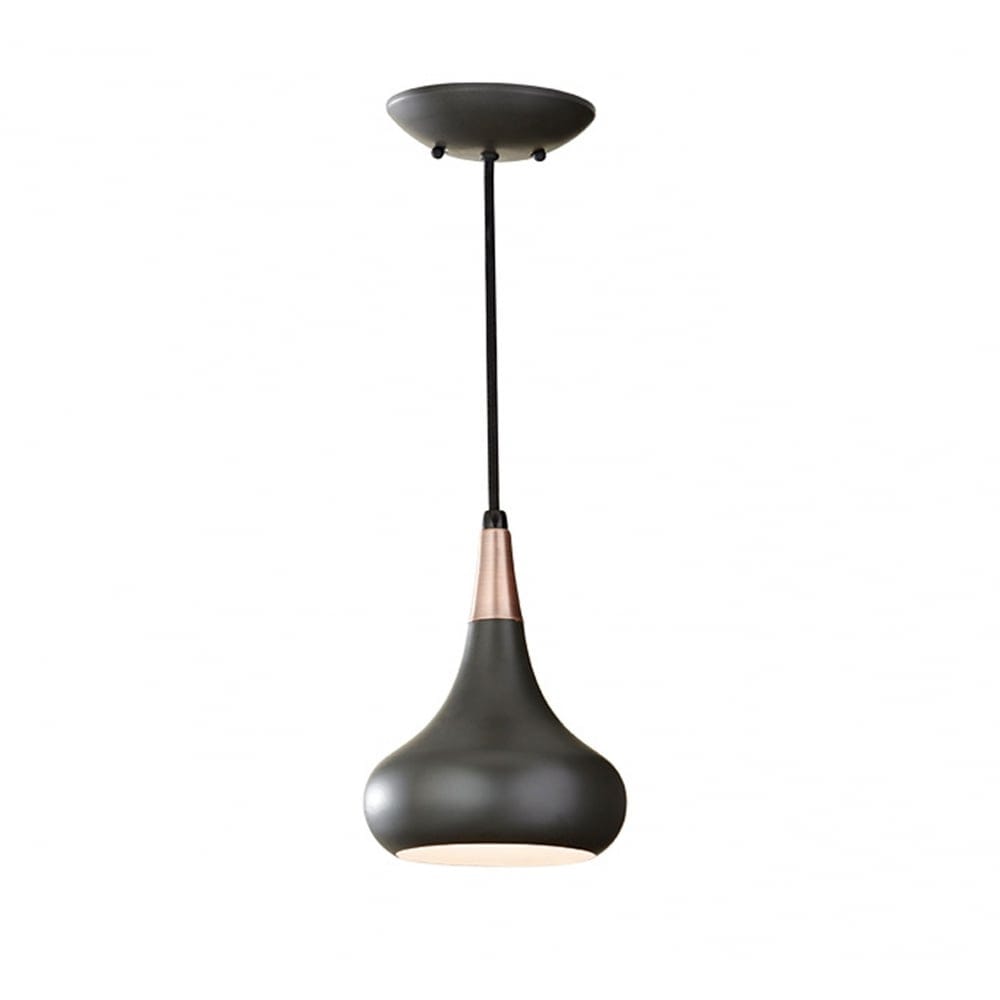 Feiss Beso Single Mini Pendant - Dark Bronze