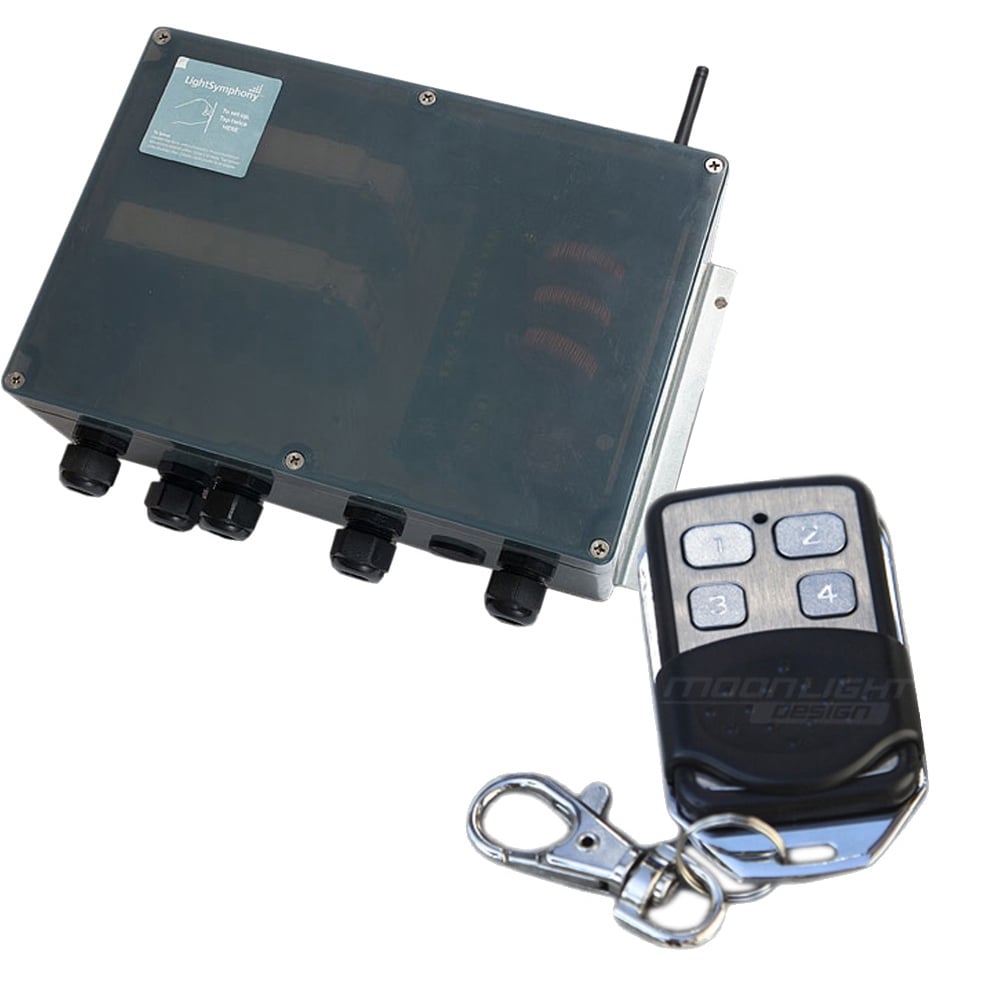 Light Symphony 4 Channel Starter Kit (with 4 zone key fob)