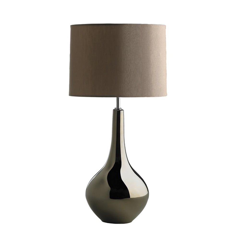 Elstead Job Single Table Lamp - Bronze Metallic