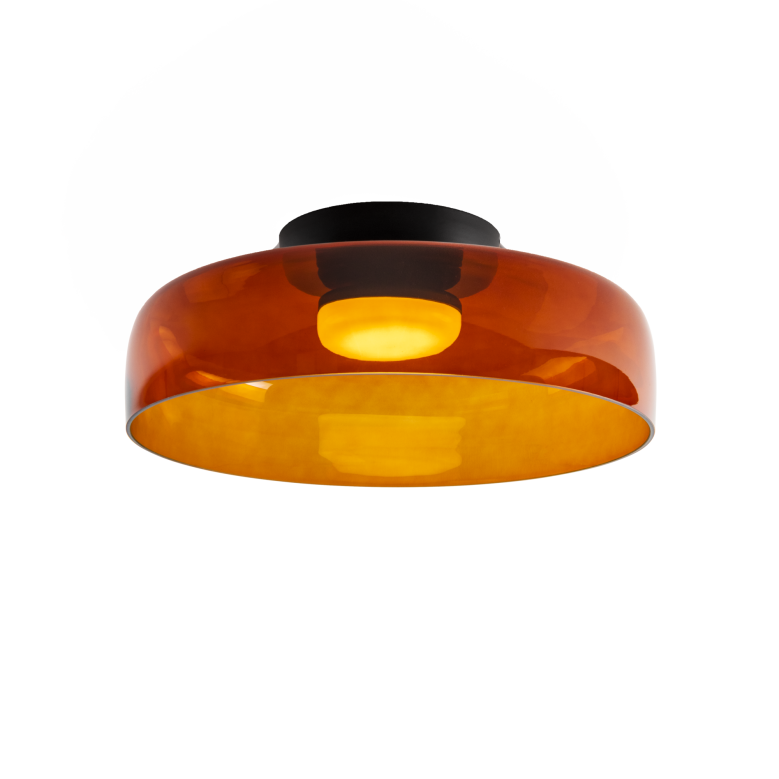 LedsC4 Levels 420mm Flush Ceiling Light