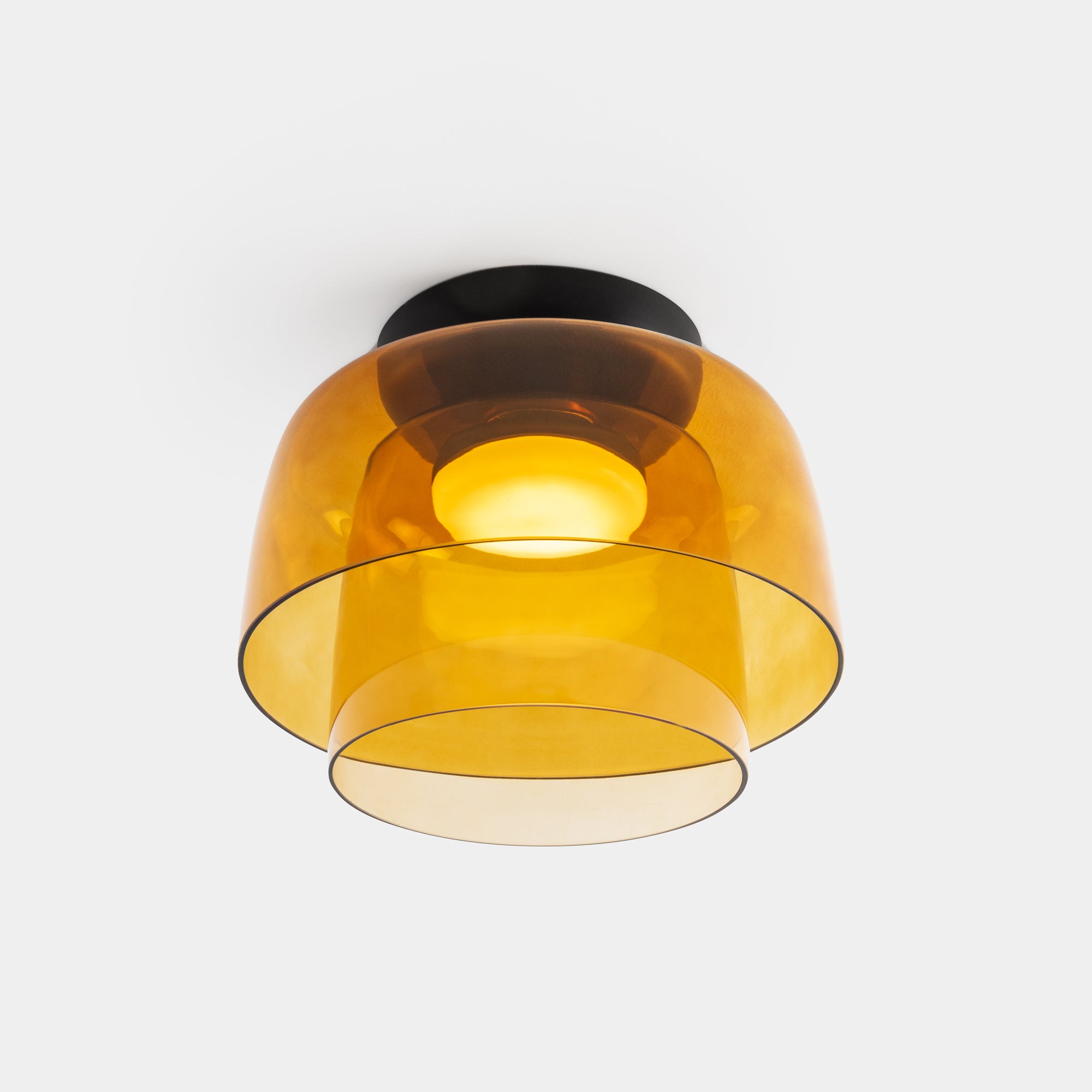 LedsC4 Levels 320mm Double Flush Ceiling Light