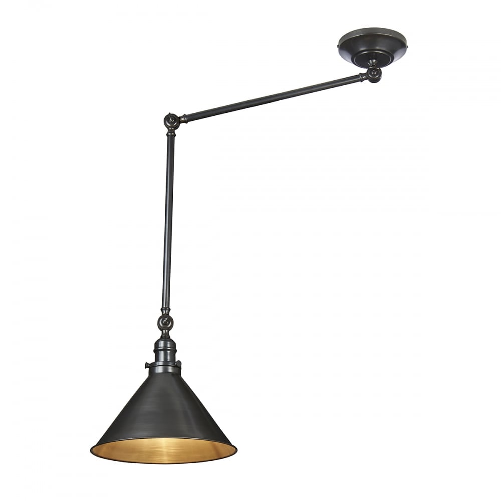 Elstead Provence Single Wall Light/Pendant - Old Bronze