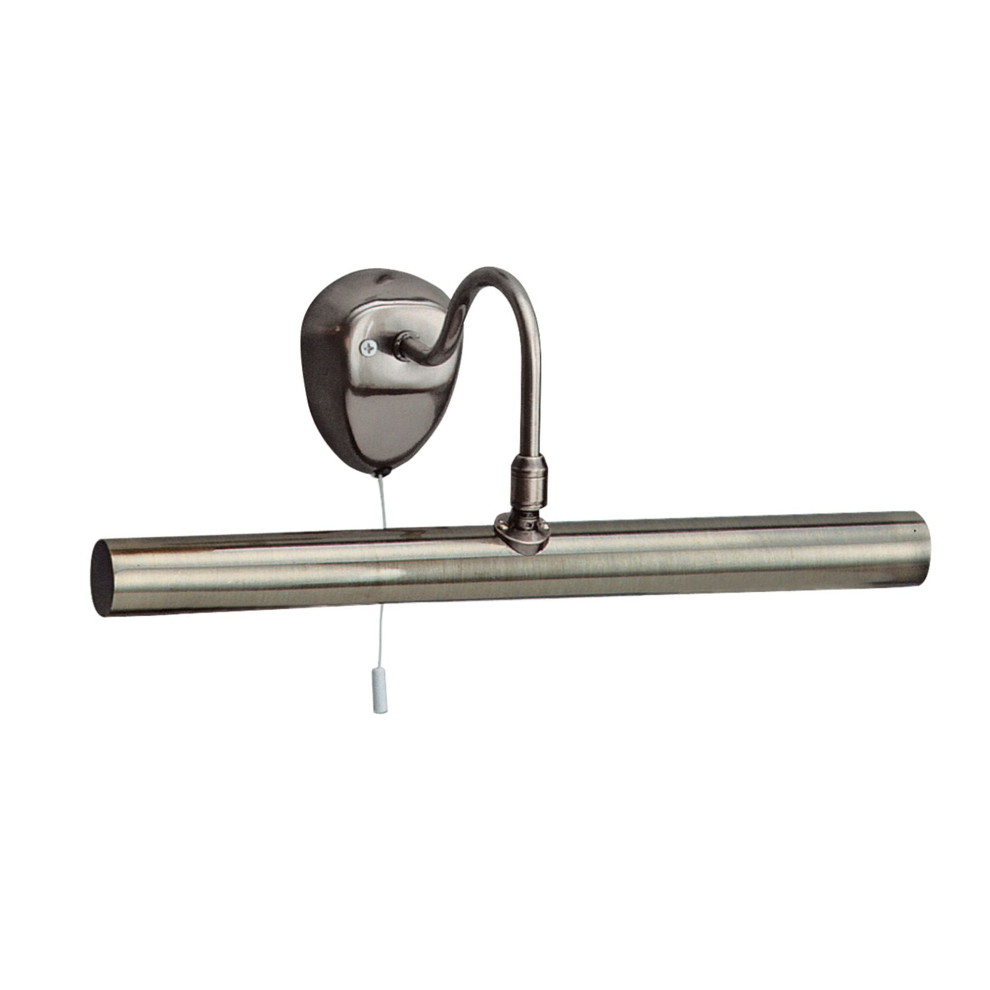 Searchlight Angela Antique Brass 2 Light Picture Light With Adjustable Knuckle Joint