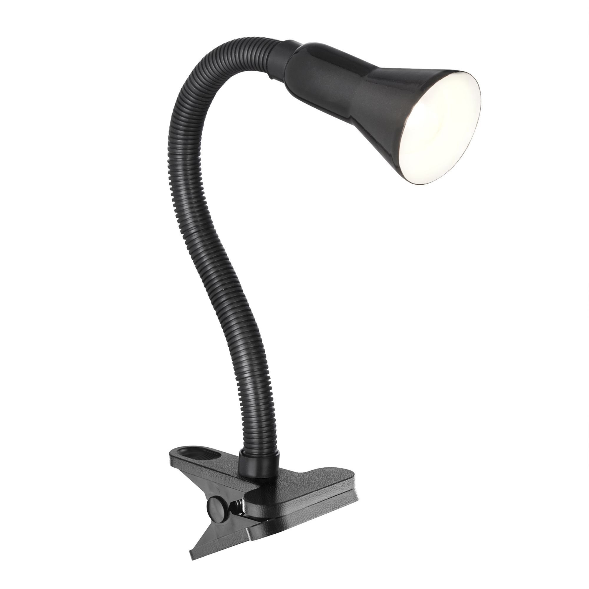 Searchlight Dane Desk Partners - Black Flex Clip Task Lamp