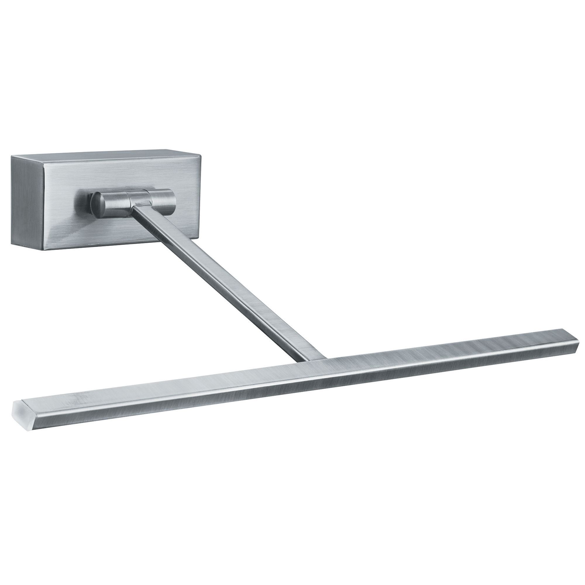 Searchlight LED Picture/Reading Wall Light - Satin Silver