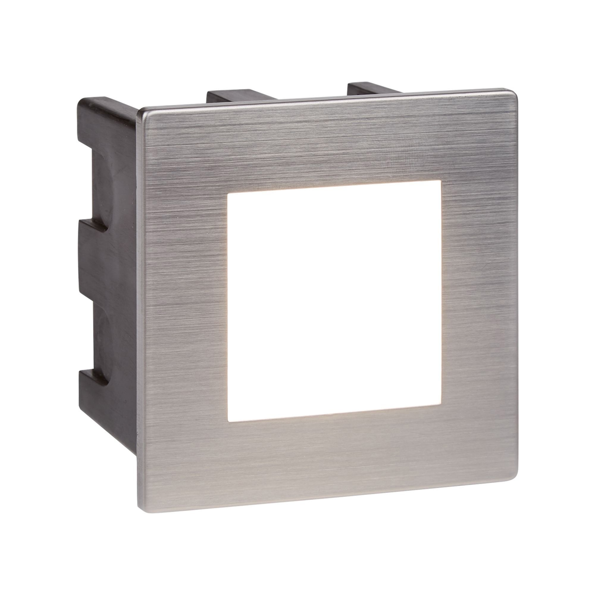 Searchlight Amberly LED Indoor/Outdoor Recessed Square - Stainless Steel