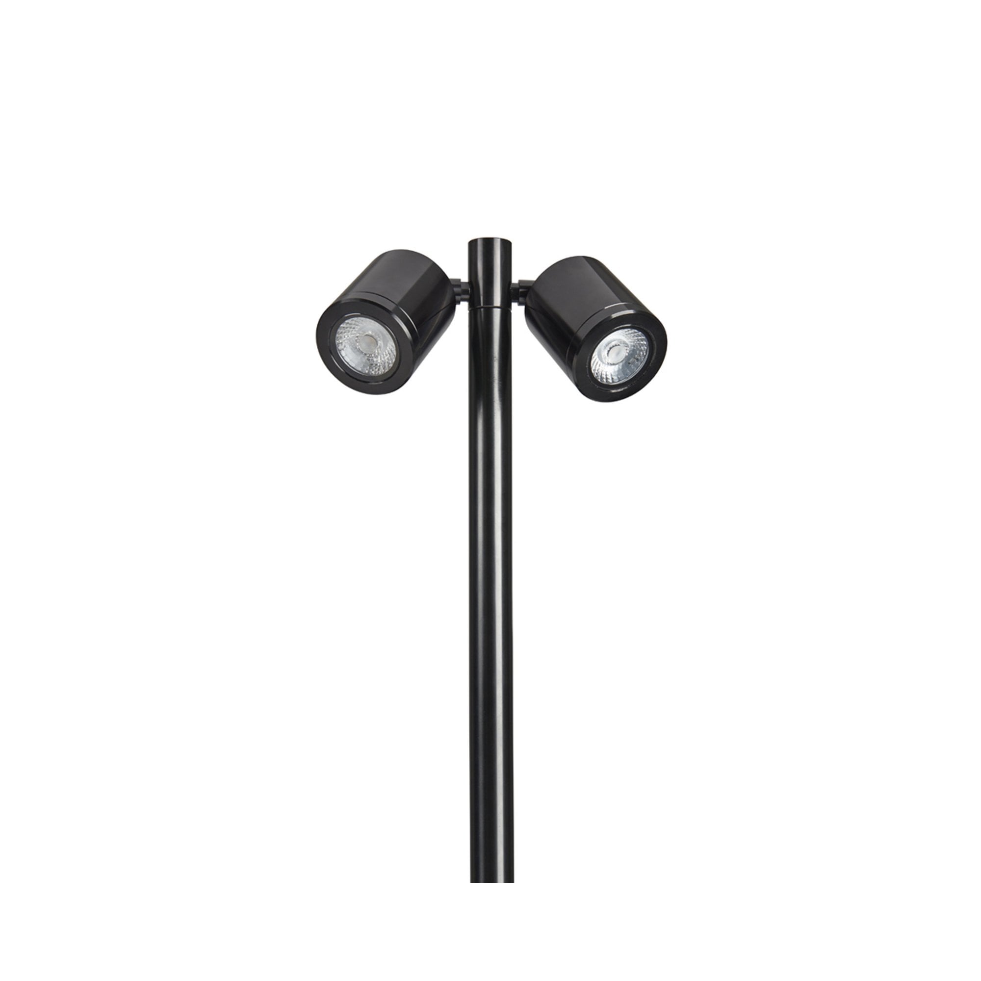 Collingwood SL230 LED Twin Pole Spike Light - Black - Low Voltage