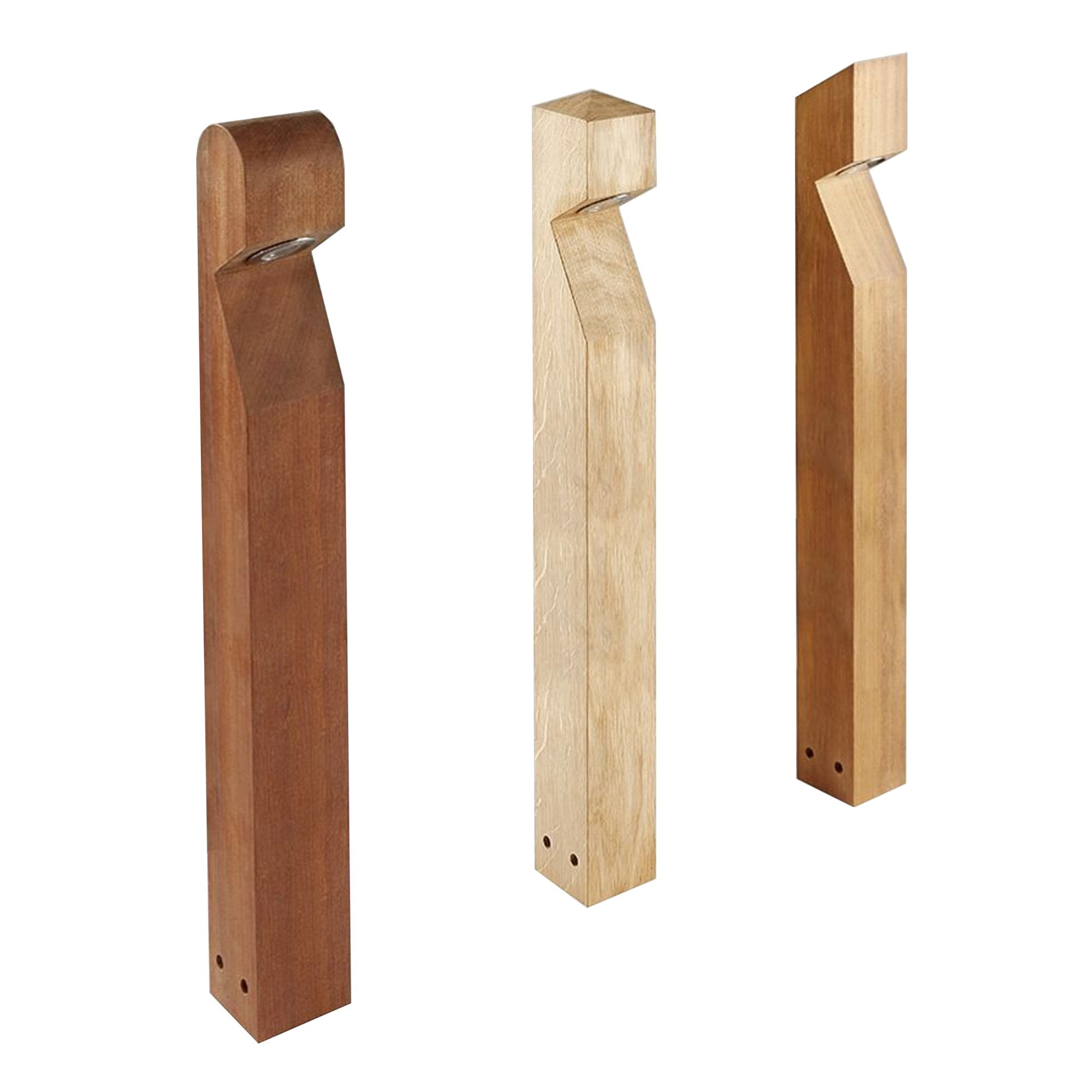 Collingwood BL01 Bespoke Wooden Single LED Bollard - Low Voltage