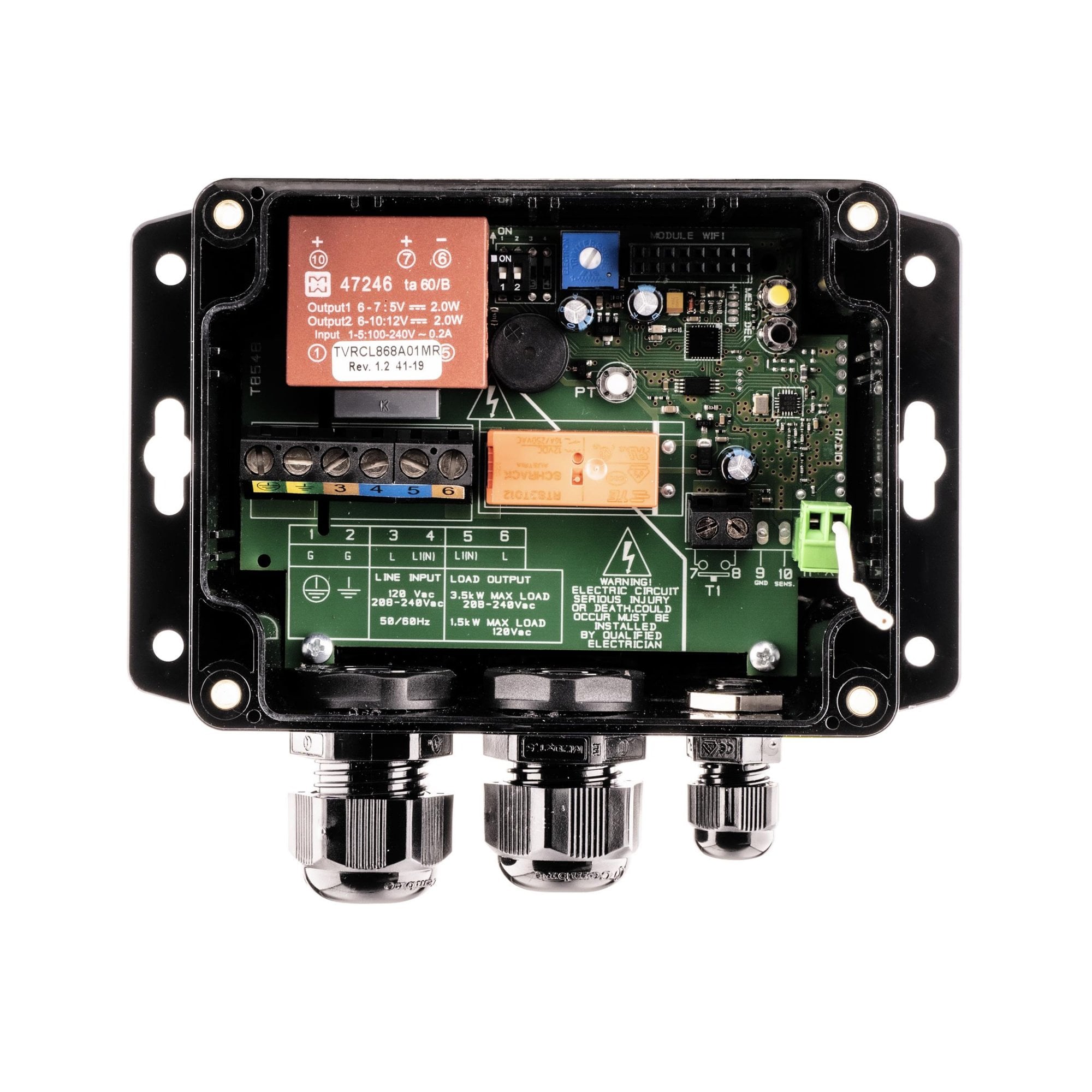 Wise Box One Kit - Wise Box One Channel Receiver & 4 button Keypad - WISEBOX 1CH SWI4 V2