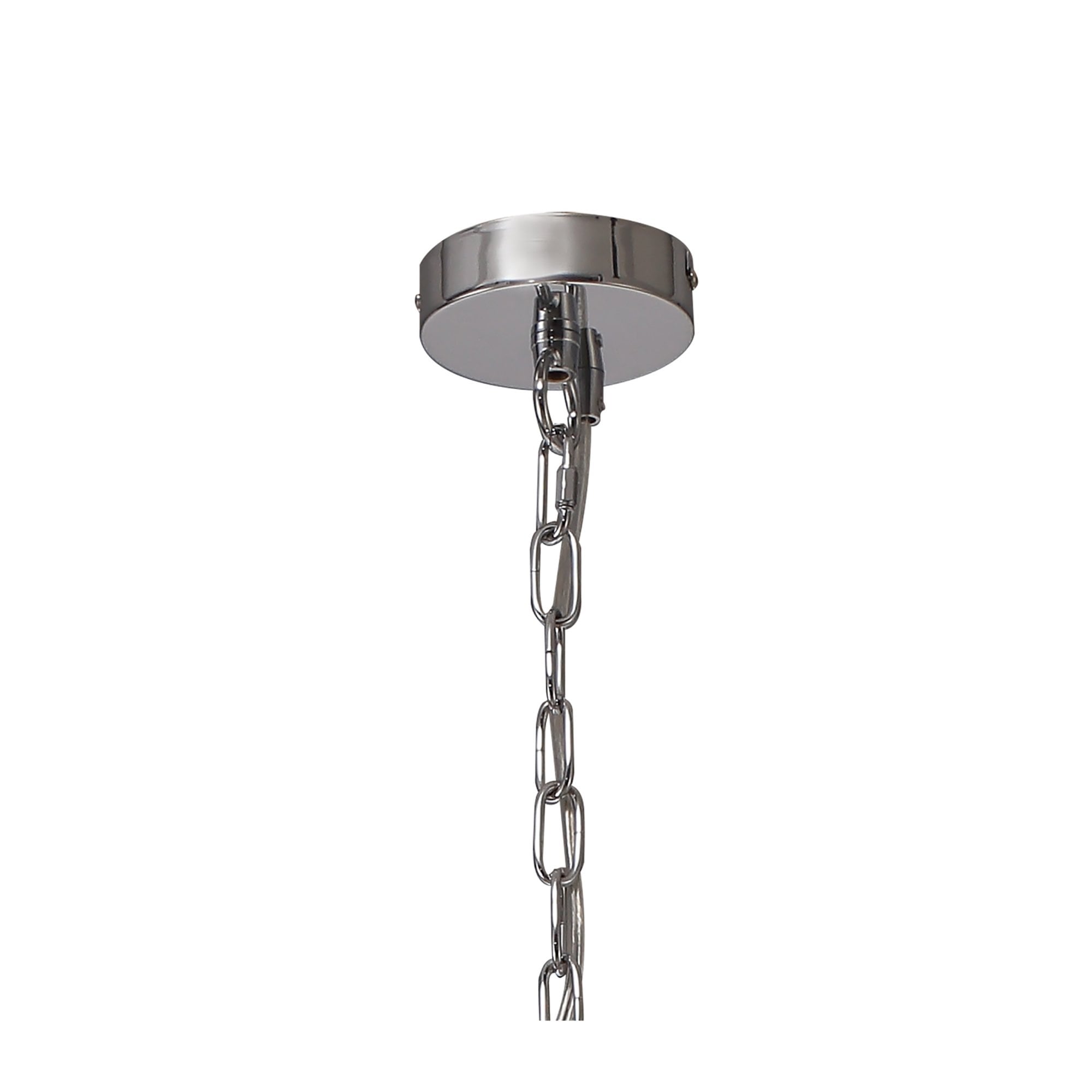 Fabula Elmhurst Pendant - Polished Chrome & Clear Glass