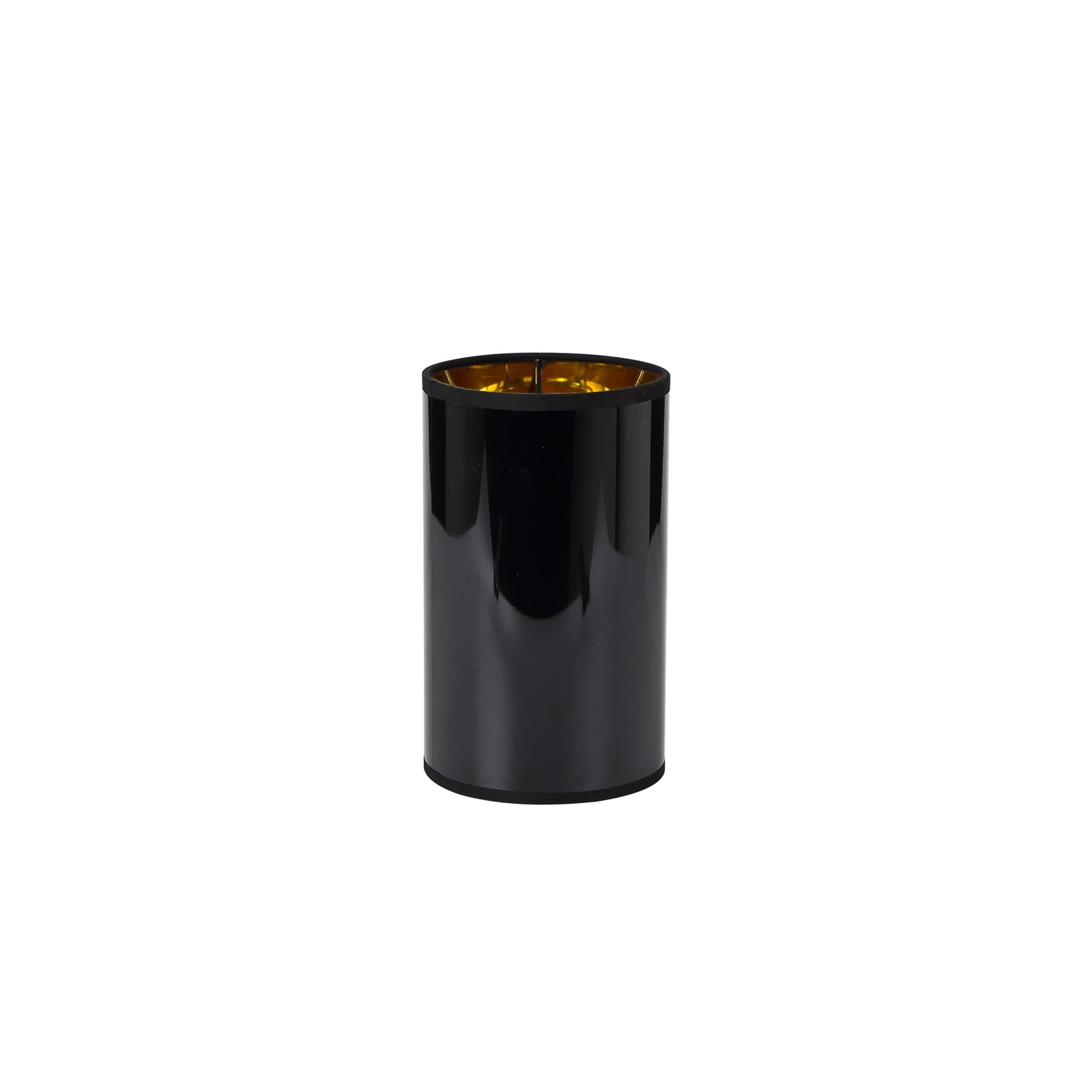 Fabula Buckhurst Round 120 x 200mm Shade - Gold & Black - Shade Only