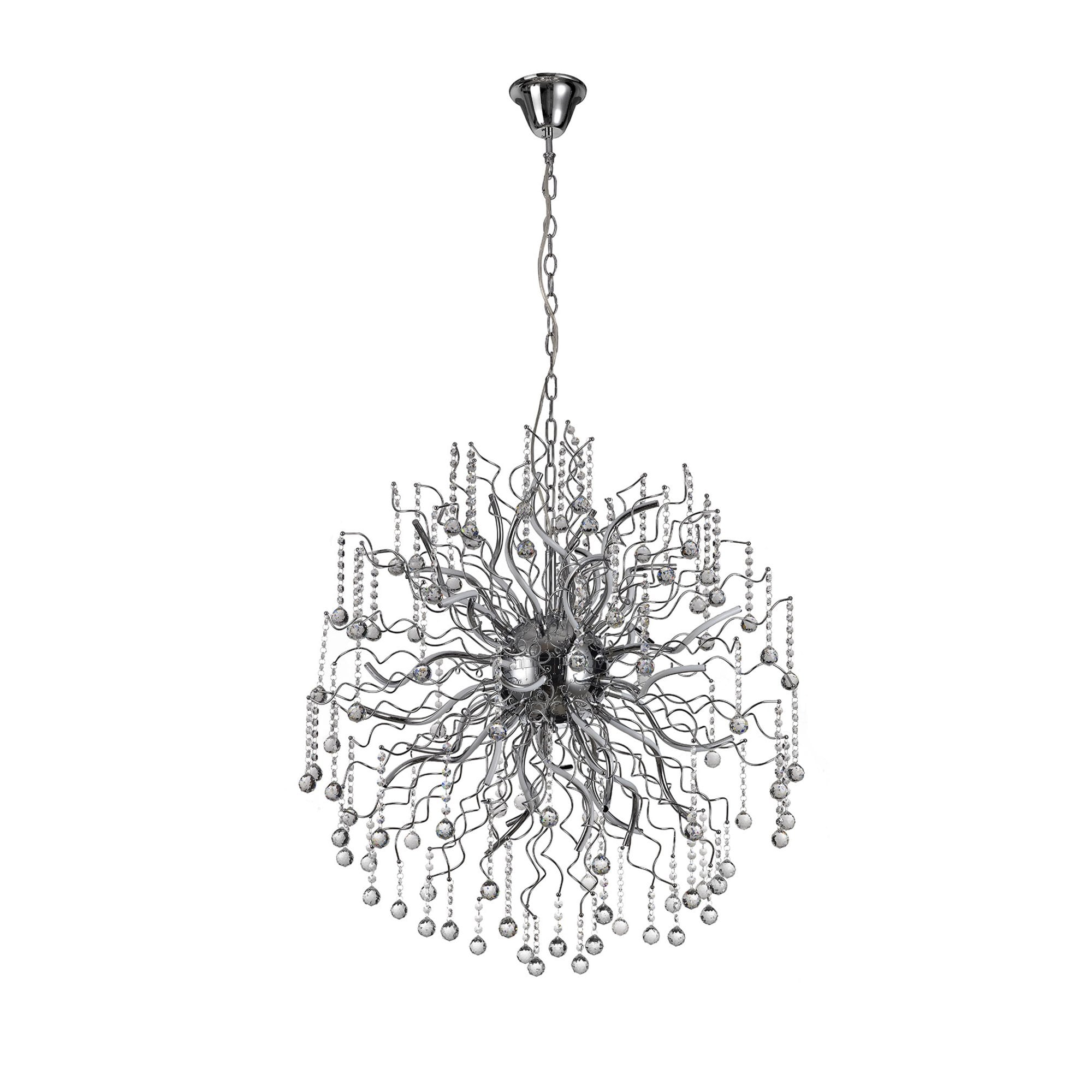 Fabula Alderton Dimmable 30 Light LED Pendant - Polished Chrome