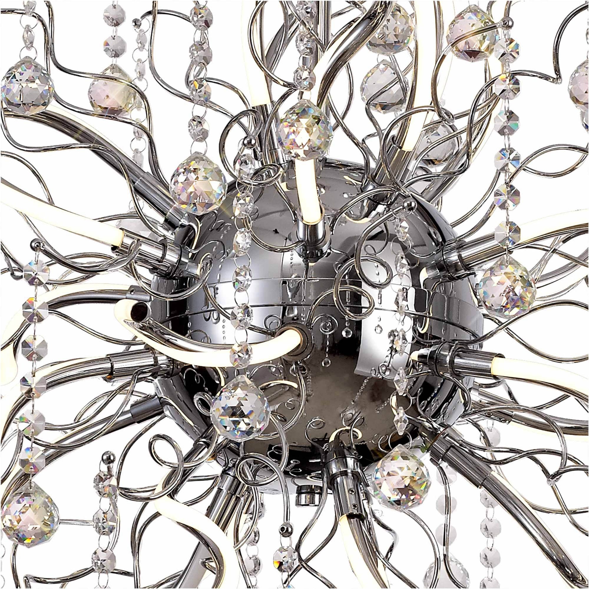 Fabula Alderton Dimmable 30 Light LED Pendant - Polished Chrome