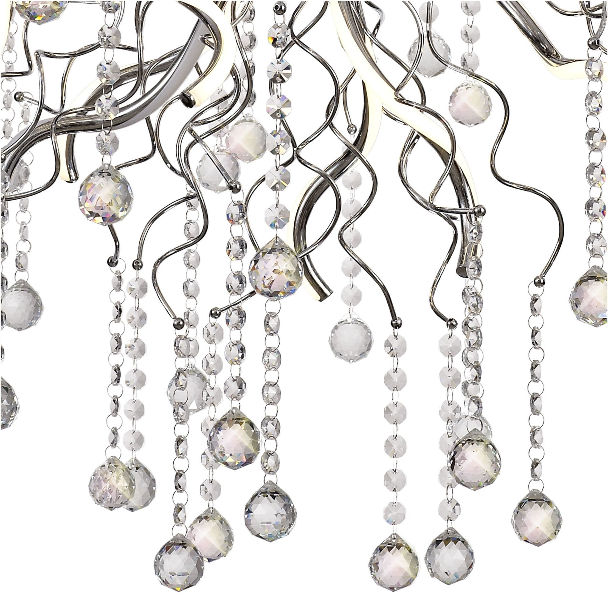 Fabula Alderton Dimmable 30 Light LED Pendant - Polished Chrome