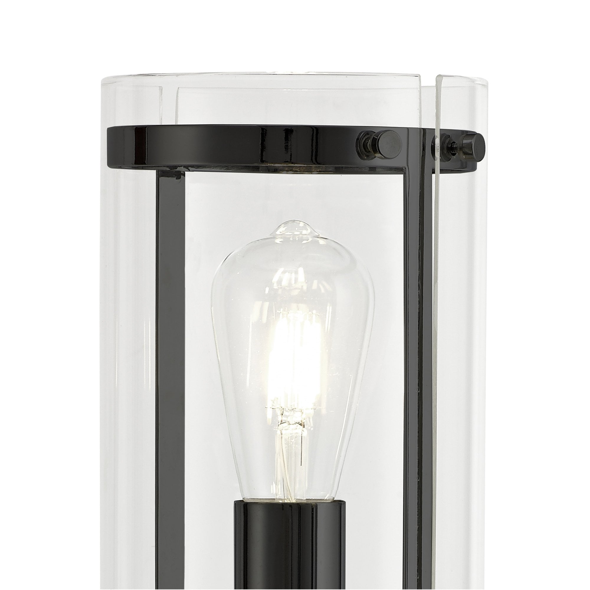 Fabula Regents Single Table Lamp - Matt Black