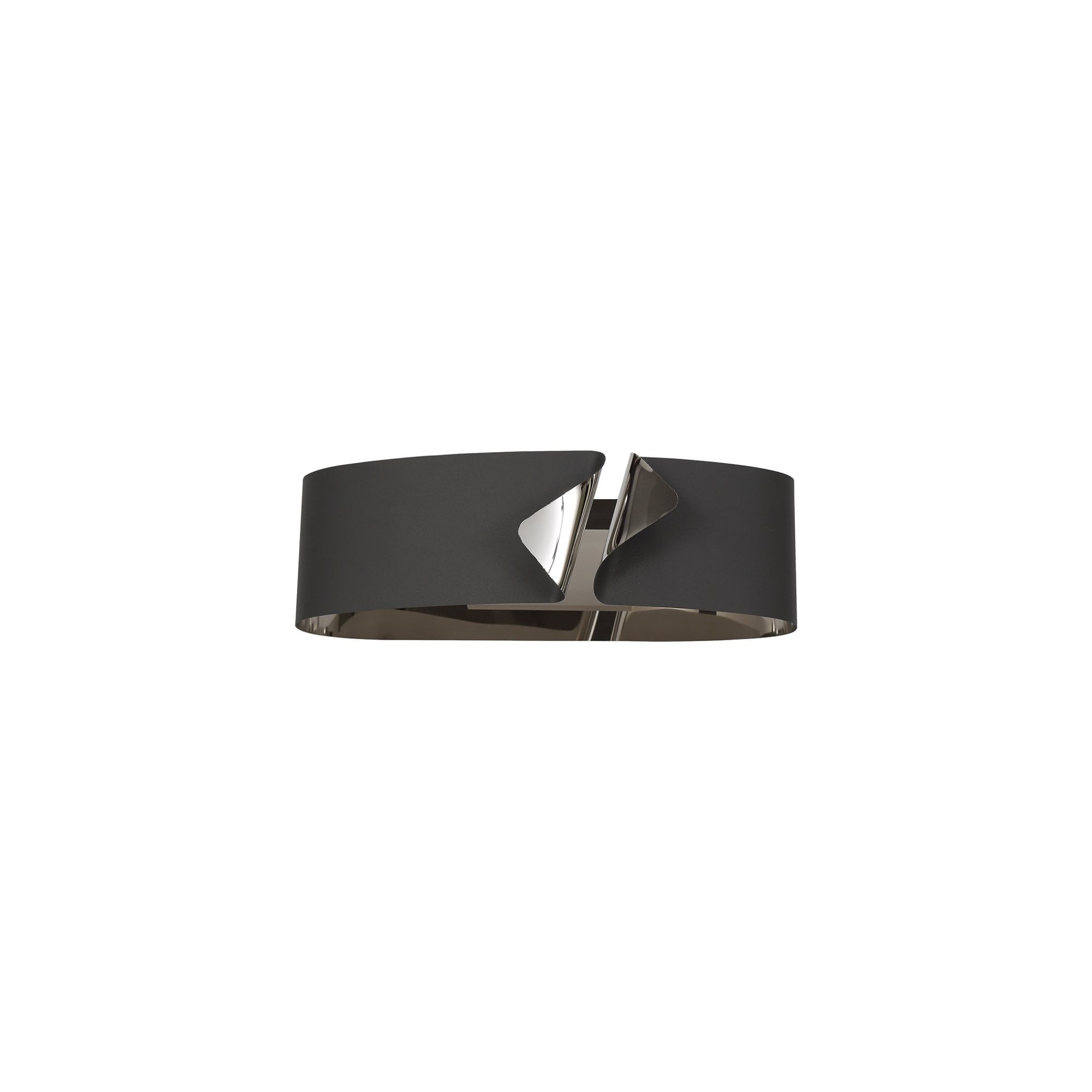 Fabula Westminster LED Wall Lamp - Sand Anthracite & Polished Chrome