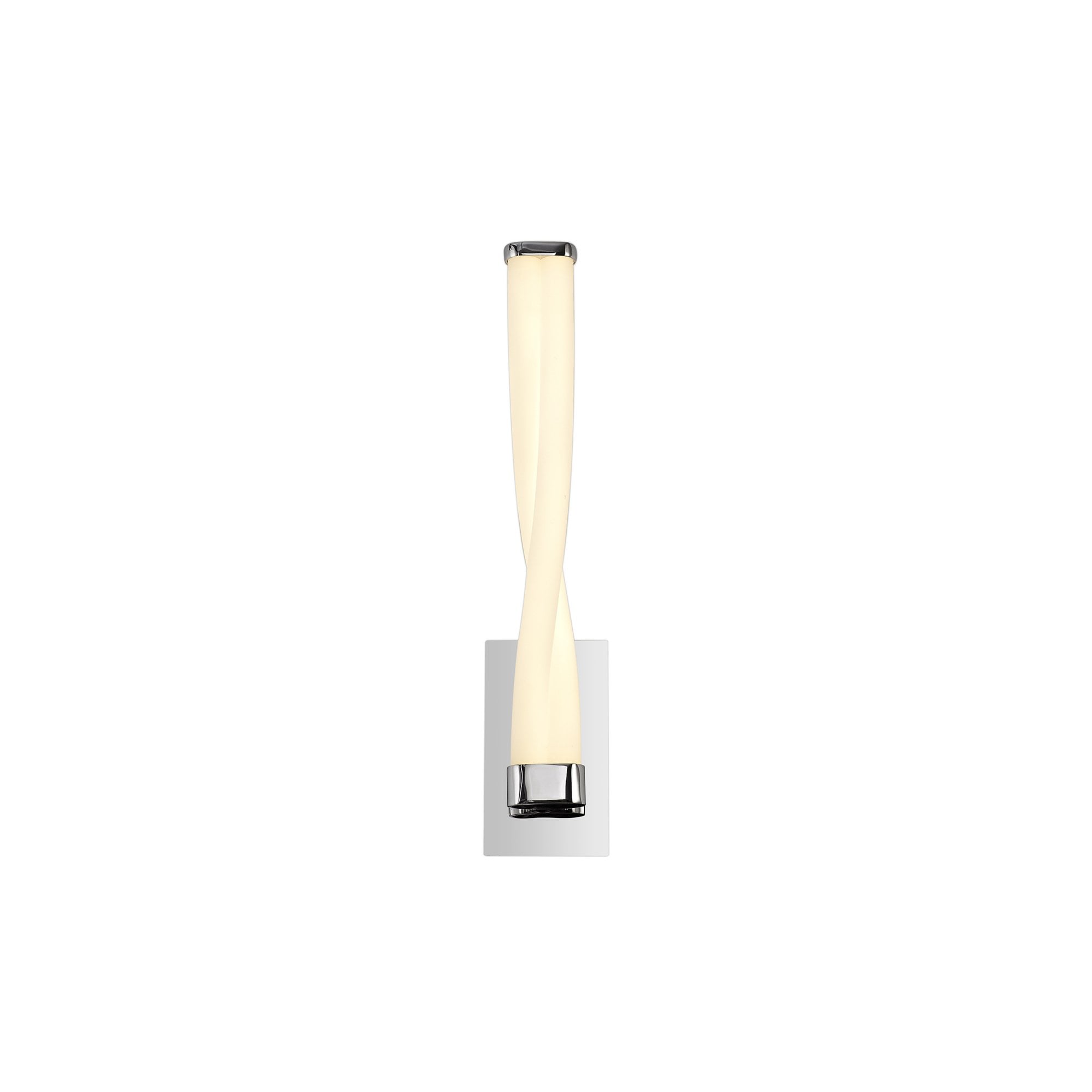 Fabula Albany Small 2 Light LED Wall Lamp - Polished Chrome - IP44