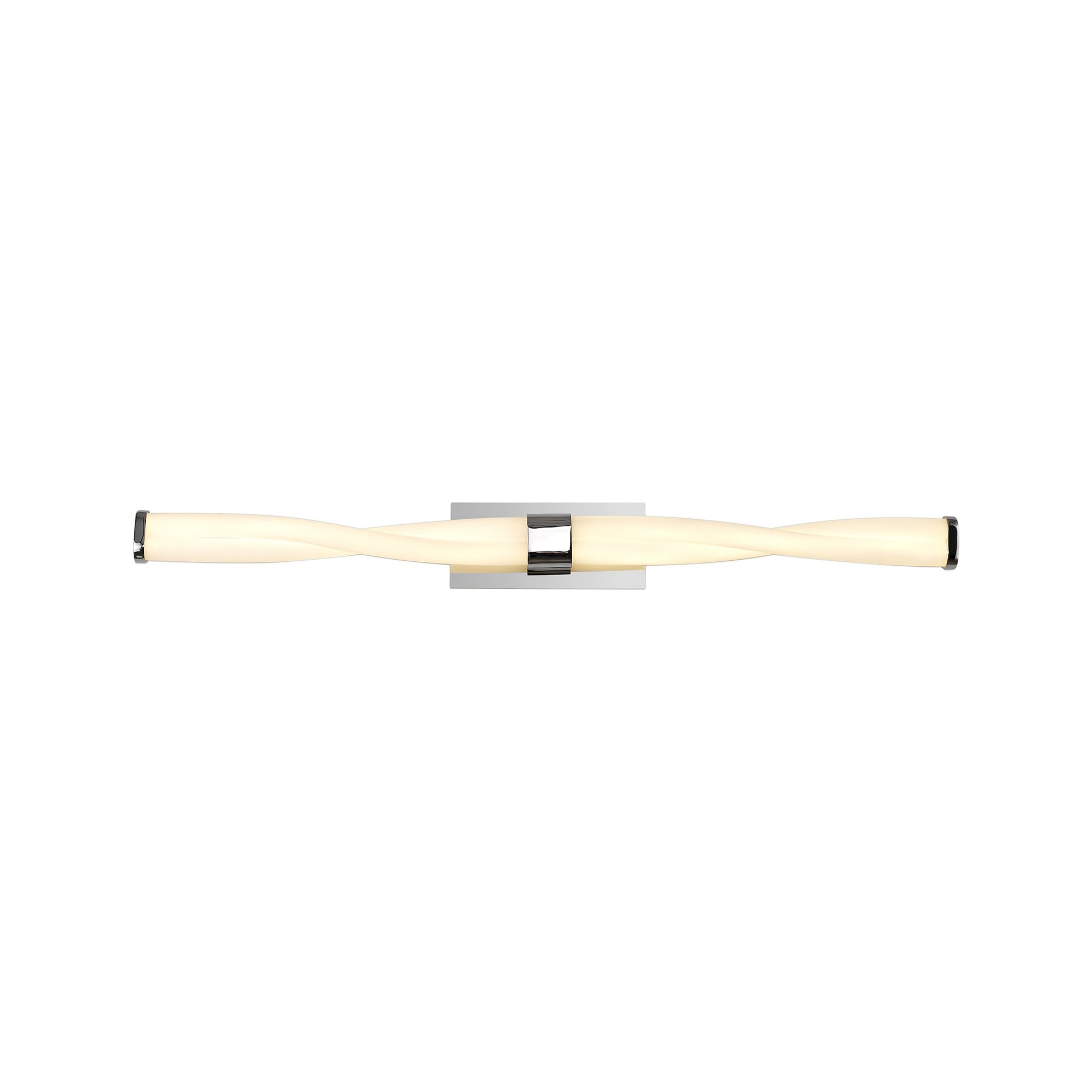 Fabula Albany Large 2 Light LED Wall Lamp - Polished Chrome - IP44