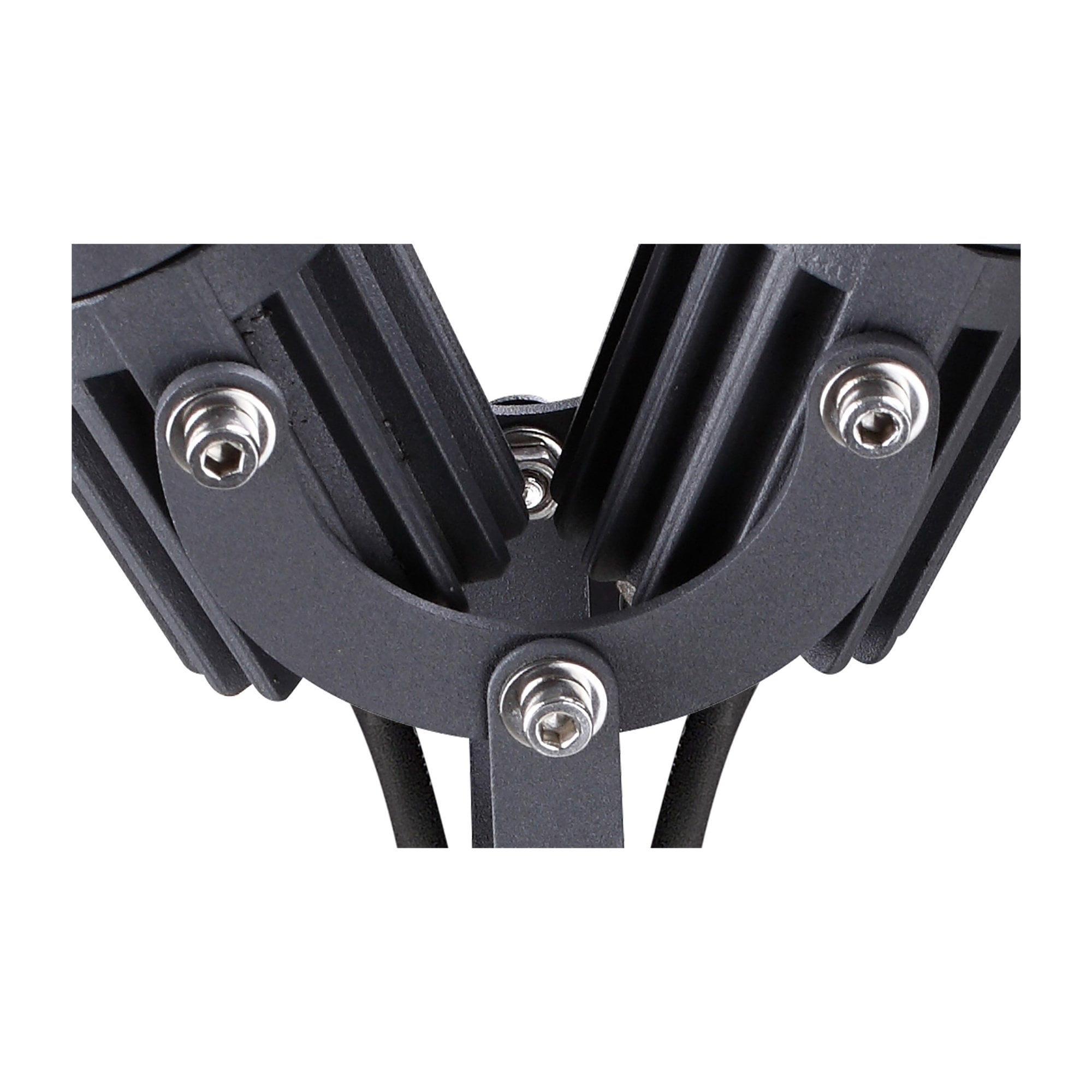 Fabula Trafalgar 3W LED Twin Spike Light - Grey & Black - IP65