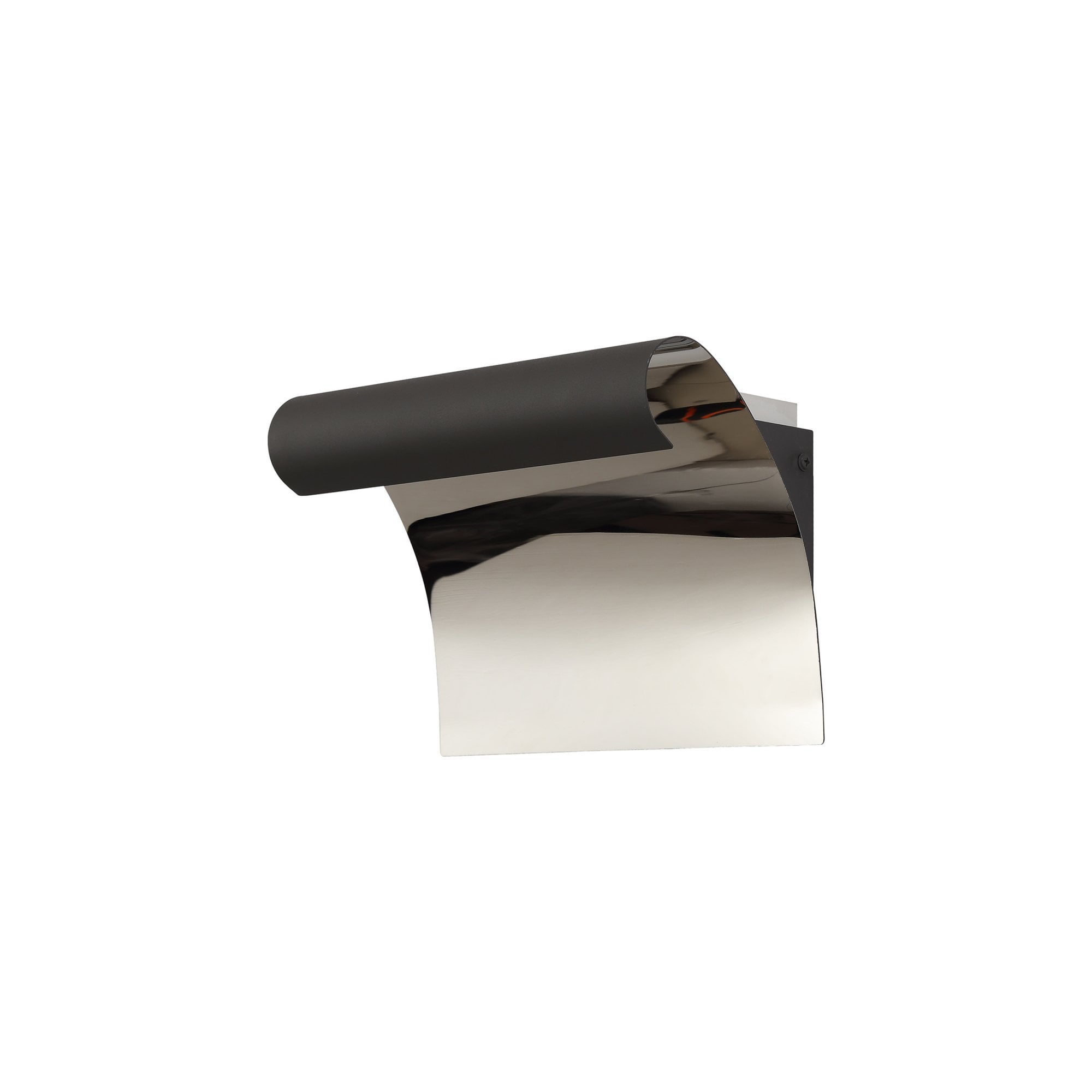 Fabula Avril 12W LED Wall Lamp - Sand Anthracite & Polished Chrome