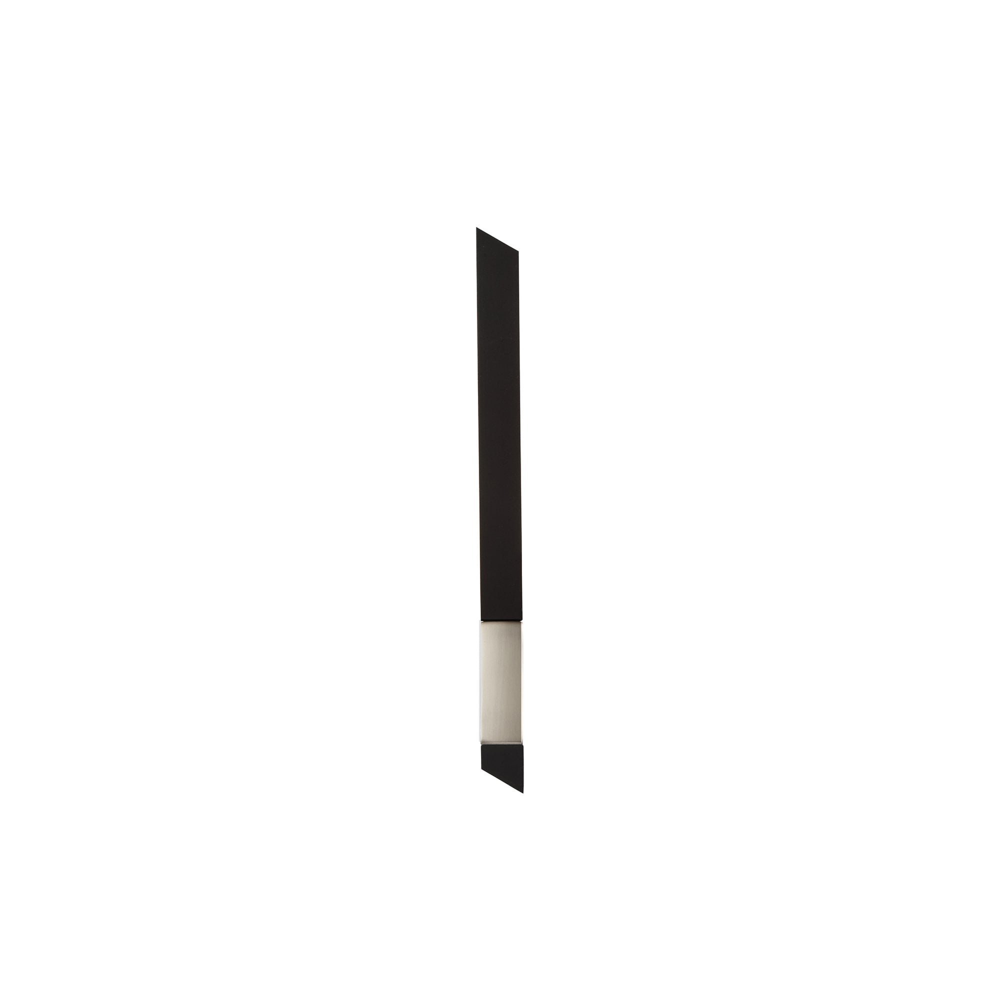 Fabula Shaftesbury LED Wall Lamp - Sand Black & Satin Nickel