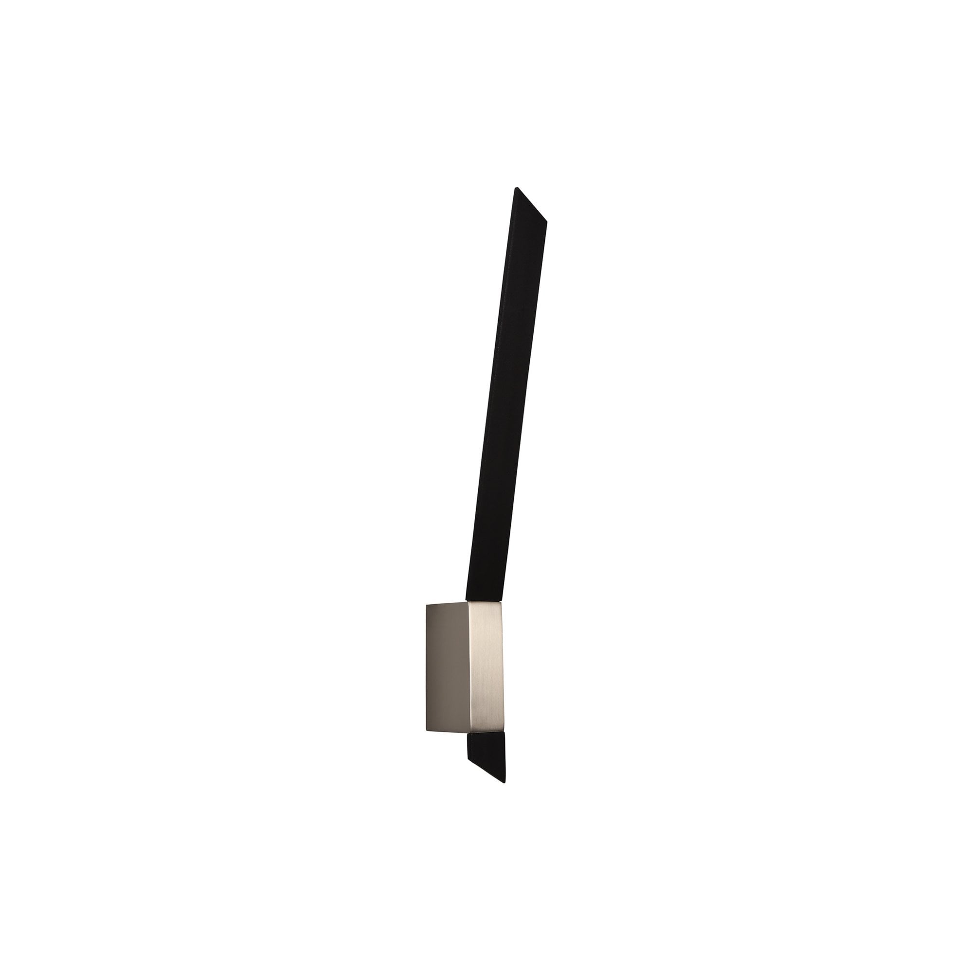 Fabula Shaftesbury LED Wall Lamp - Sand Black & Satin Nickel
