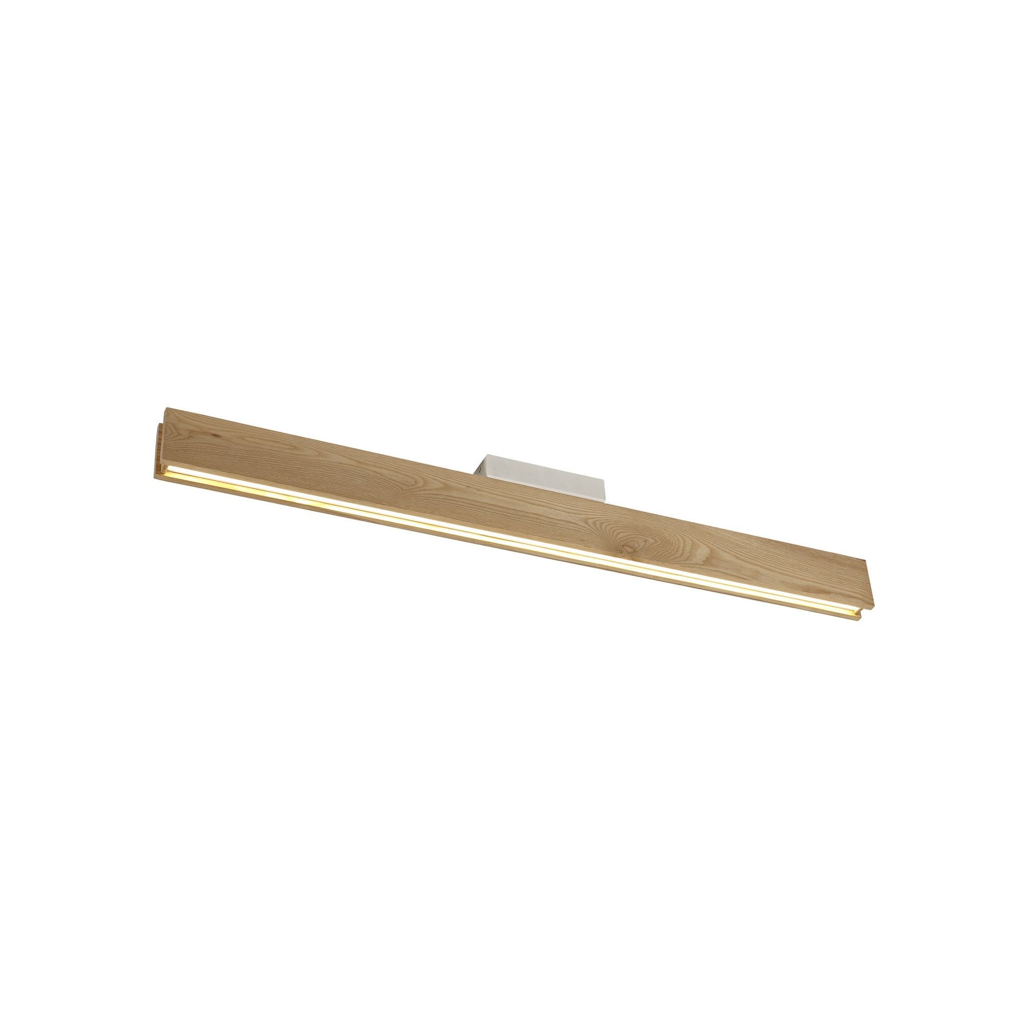 Fabula Whitehall 2 Light LED Flush Light - Oak & Sand White