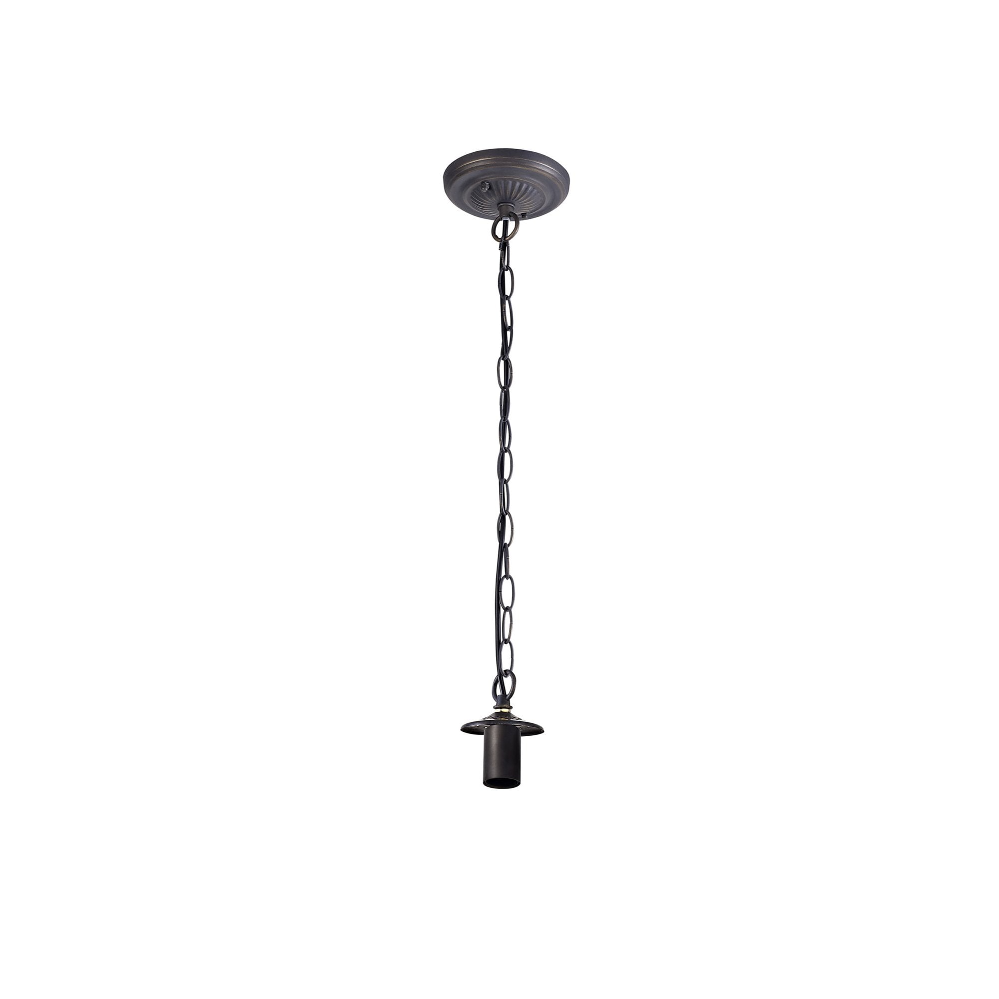 Fabula Harvest Single Tiffany Suspension Kit - Aged Antique Brass - Frame Only