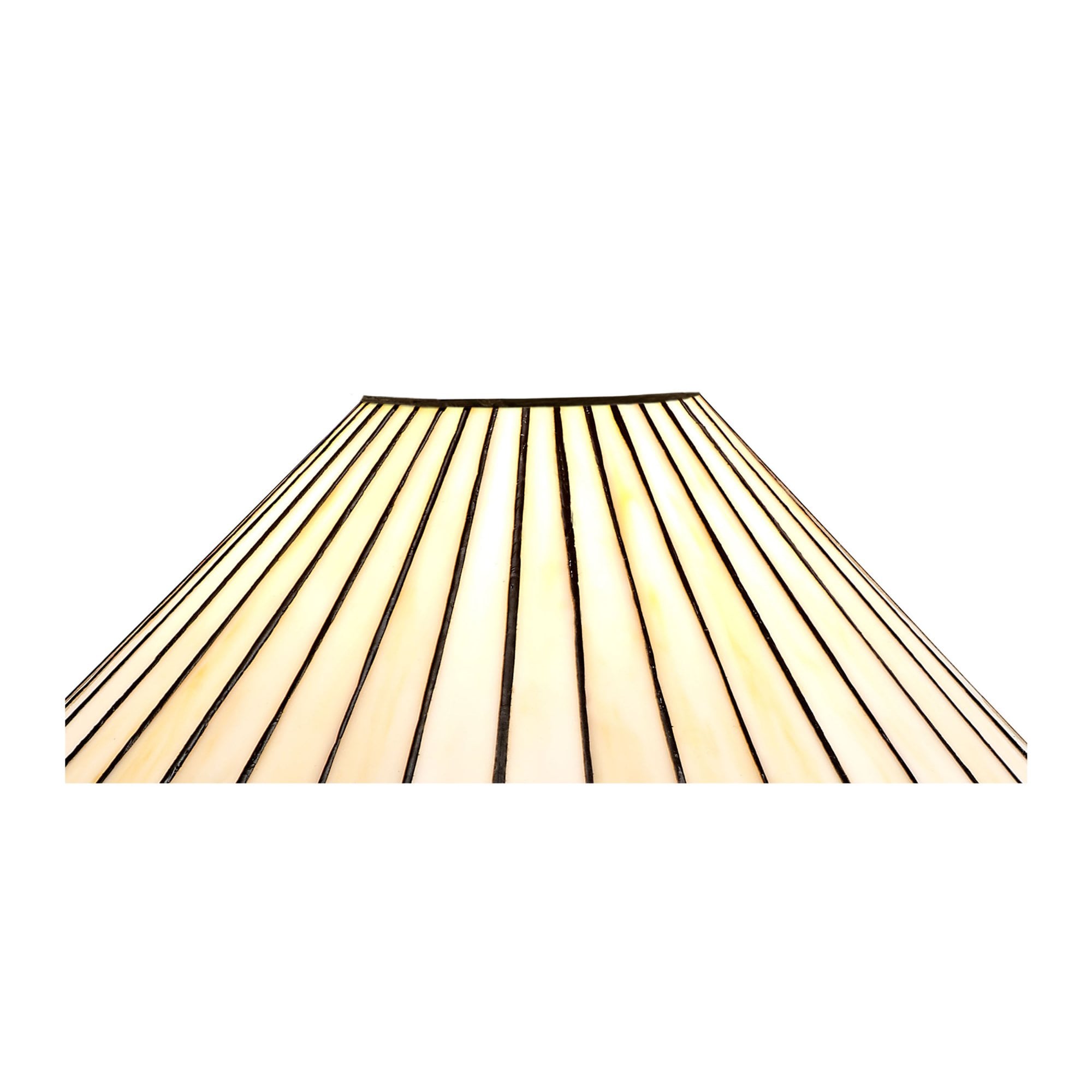 Fabula Westall 30cm Tiffany Shade - Amber & Cream - Shade Only