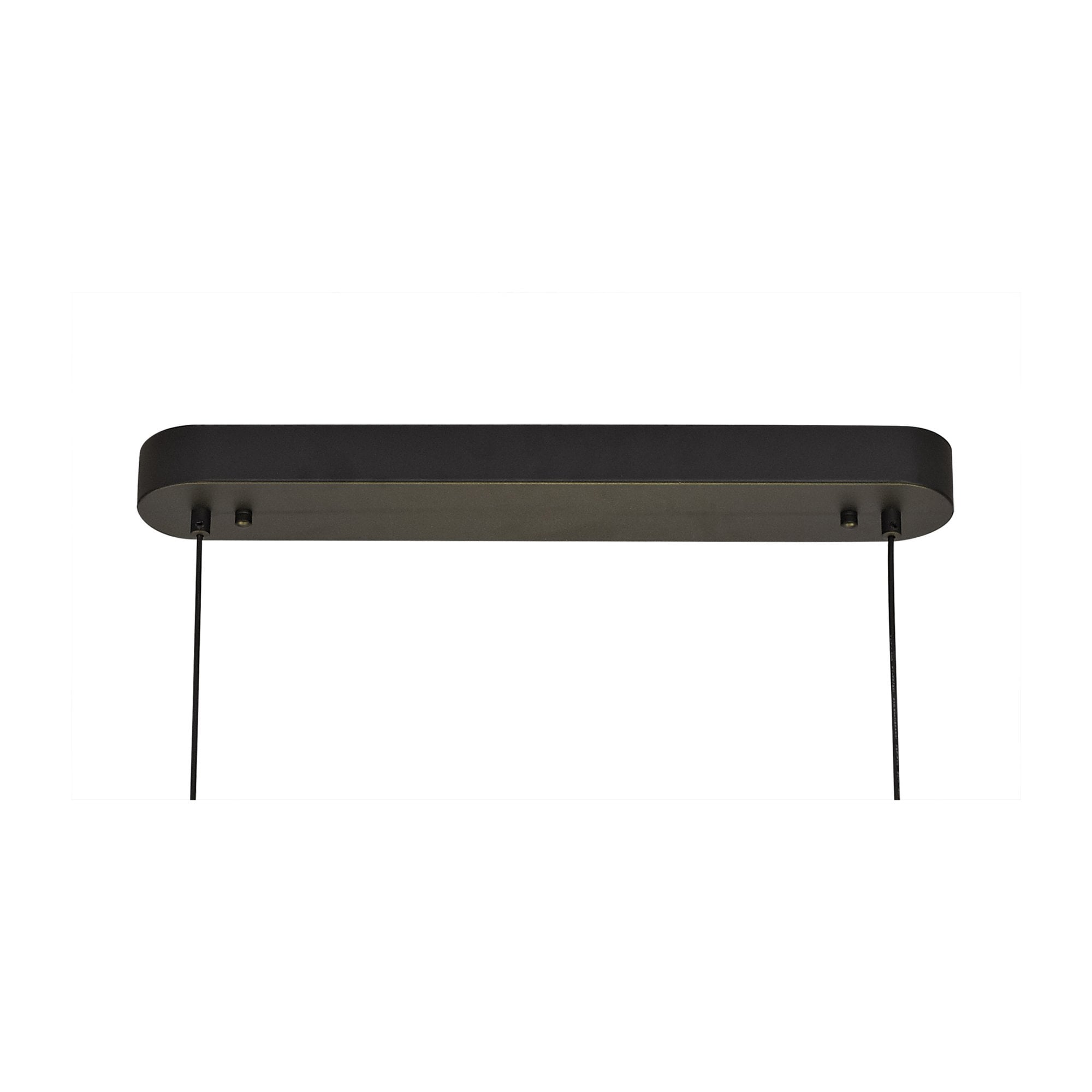 Fabula Riverside 10 Light LED Linear Pendant - Sand Black & Gold