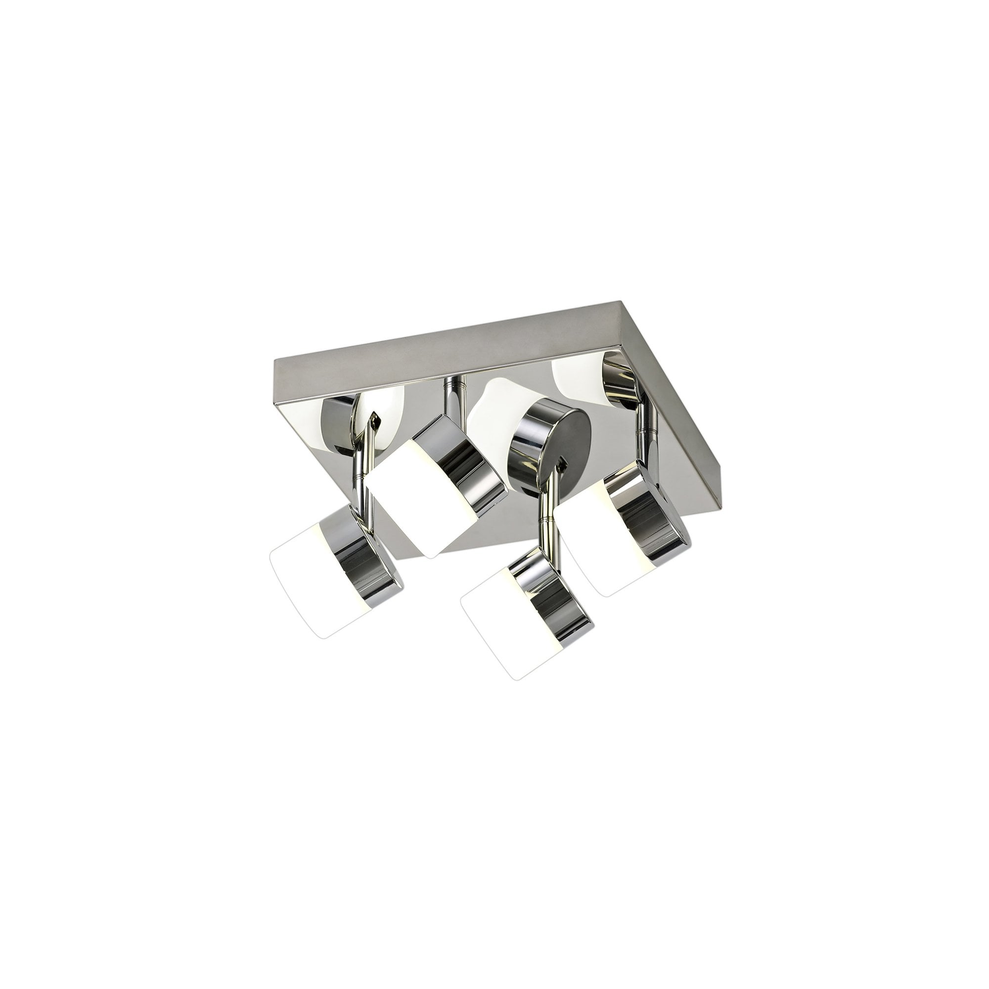 Fabula Lonsdale 4 Light Adjustable LED Flush Light - Polished Chrome - IP44