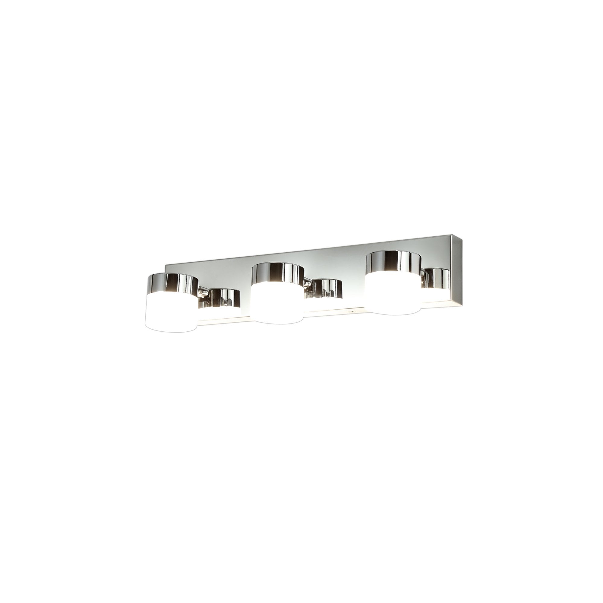 Fabula Lonsdale 3 Light Adjustable LED Flush Light - Polished Chrome - IP44