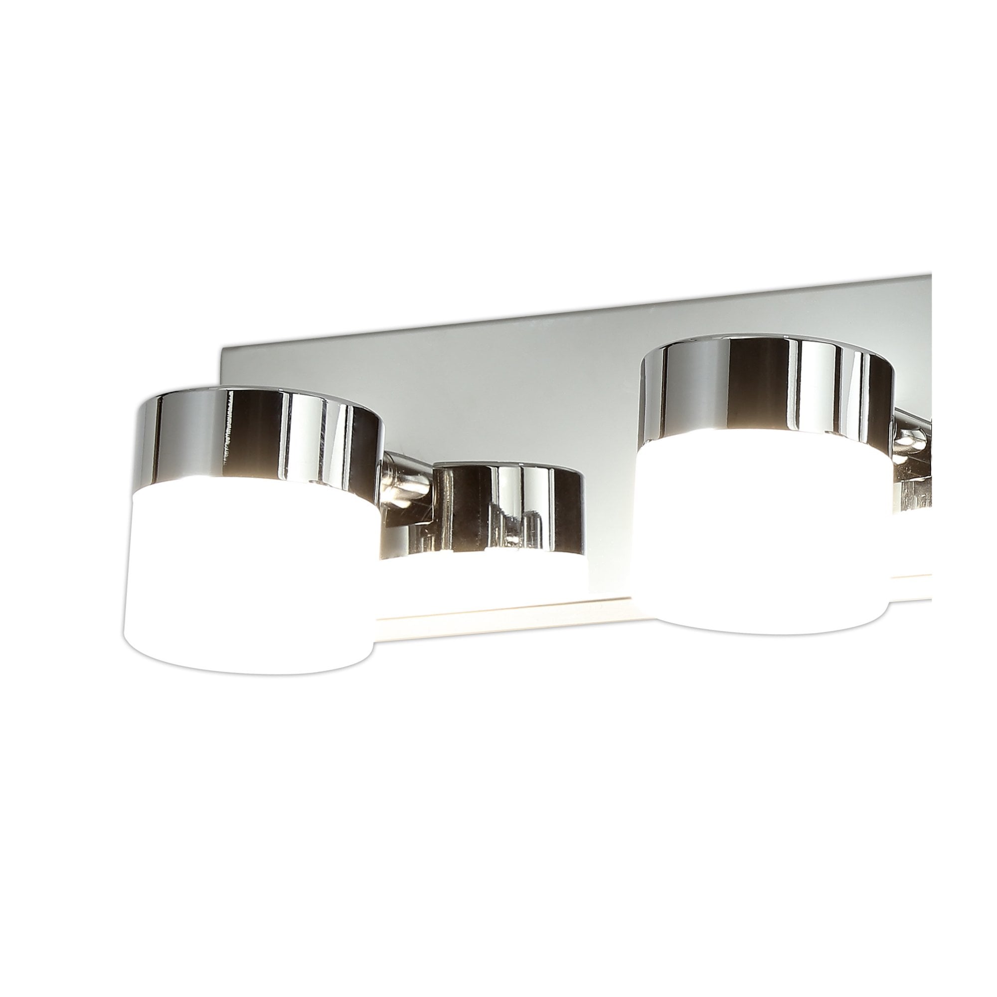 Fabula Lonsdale 3 Light Adjustable LED Flush Light - Polished Chrome - IP44