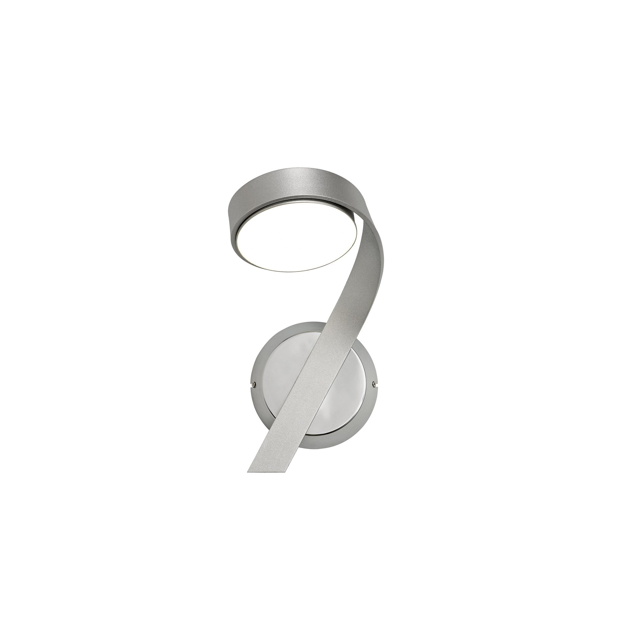 Fabula Sylvan LED Wall Lamp - Right - Silver & Polished Chrome