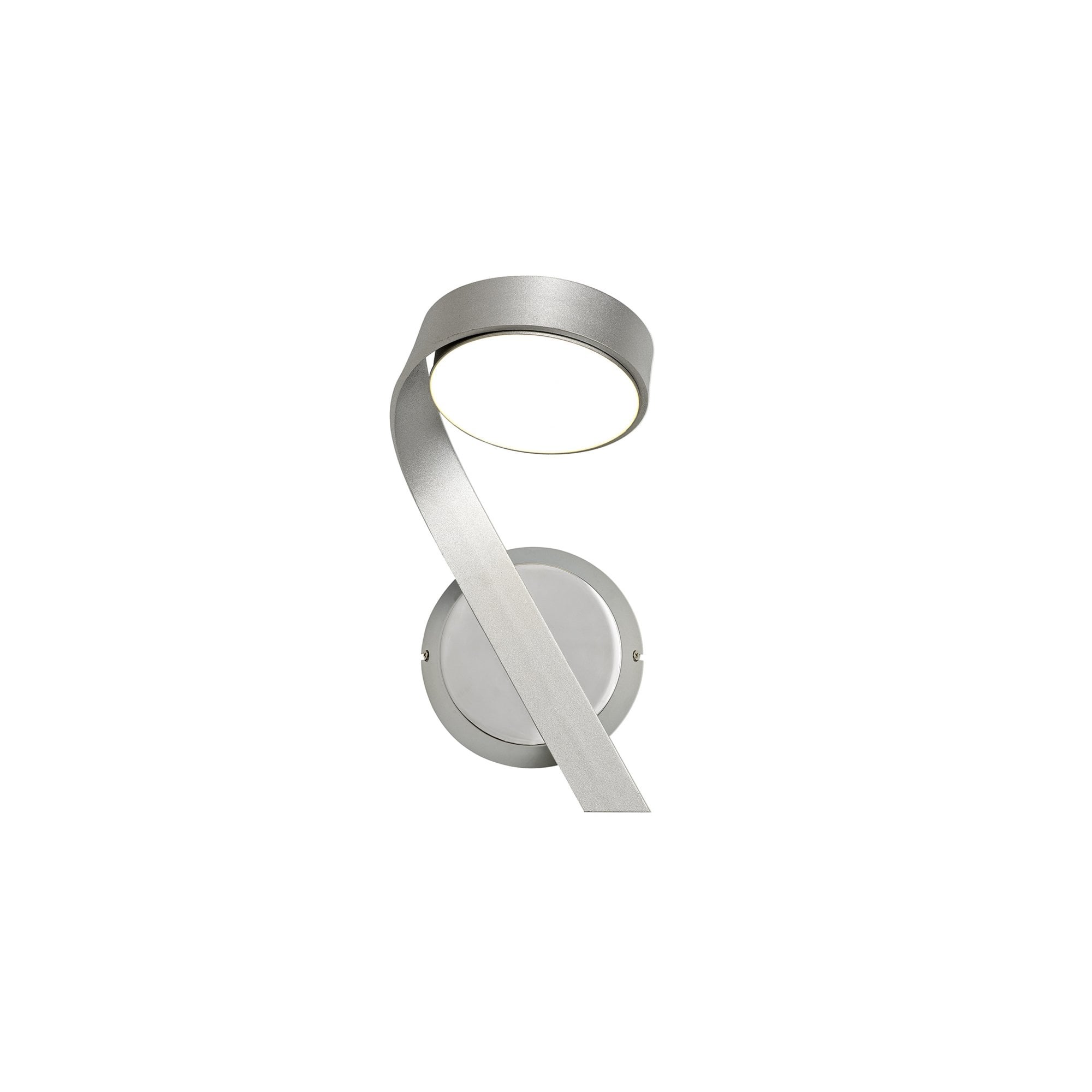 Fabula Sylvan LED Wall Lamp - Left - Silver & Polished Chrome