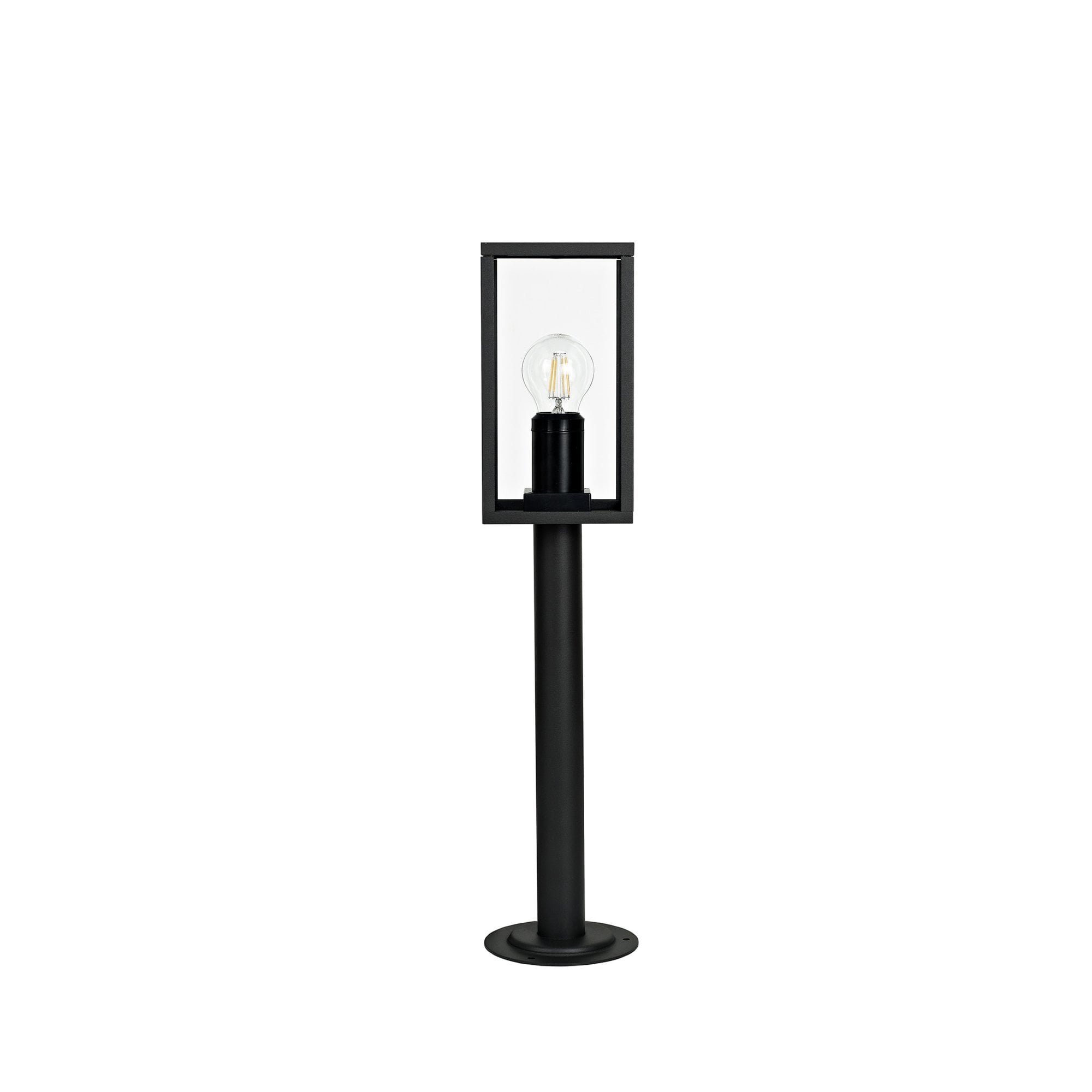 Fabula Honeycroft Short Post - Graphite Black - IP54