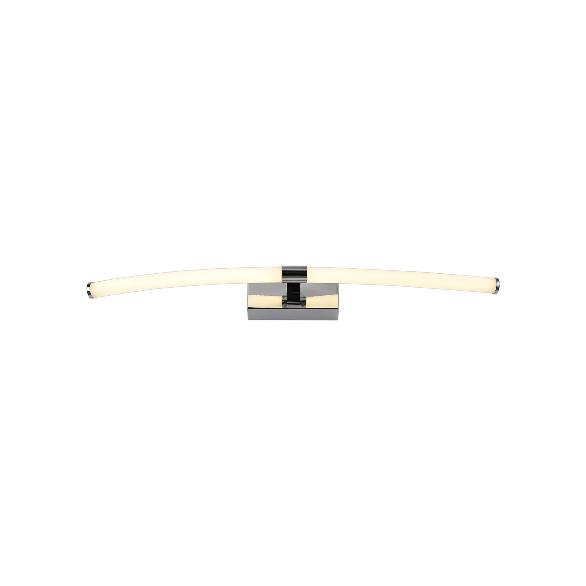 Fabula Willow Large 2 Light LED Wall Lamp - Polished Chrome - IP44