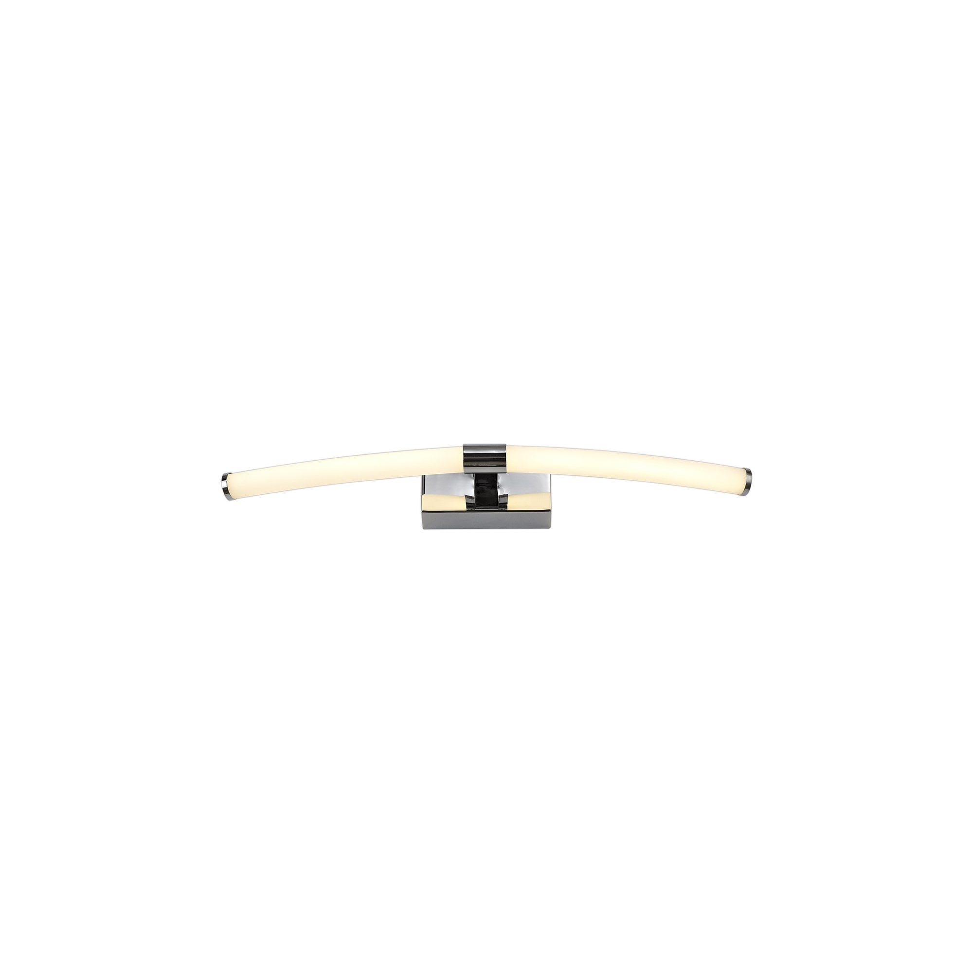 Fabula Willow Small 2 Light LED Wall Lamp - Polished Chrome - IP44