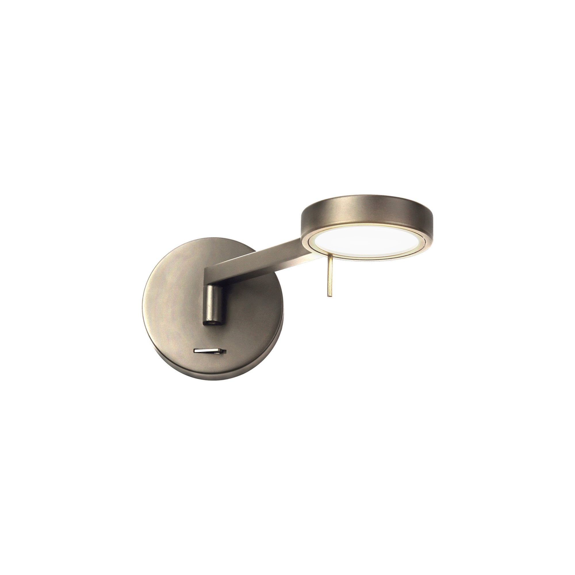 Fabula Hollybush Adjustable LED Wall Lamp/Reader Light - Satin Nickel