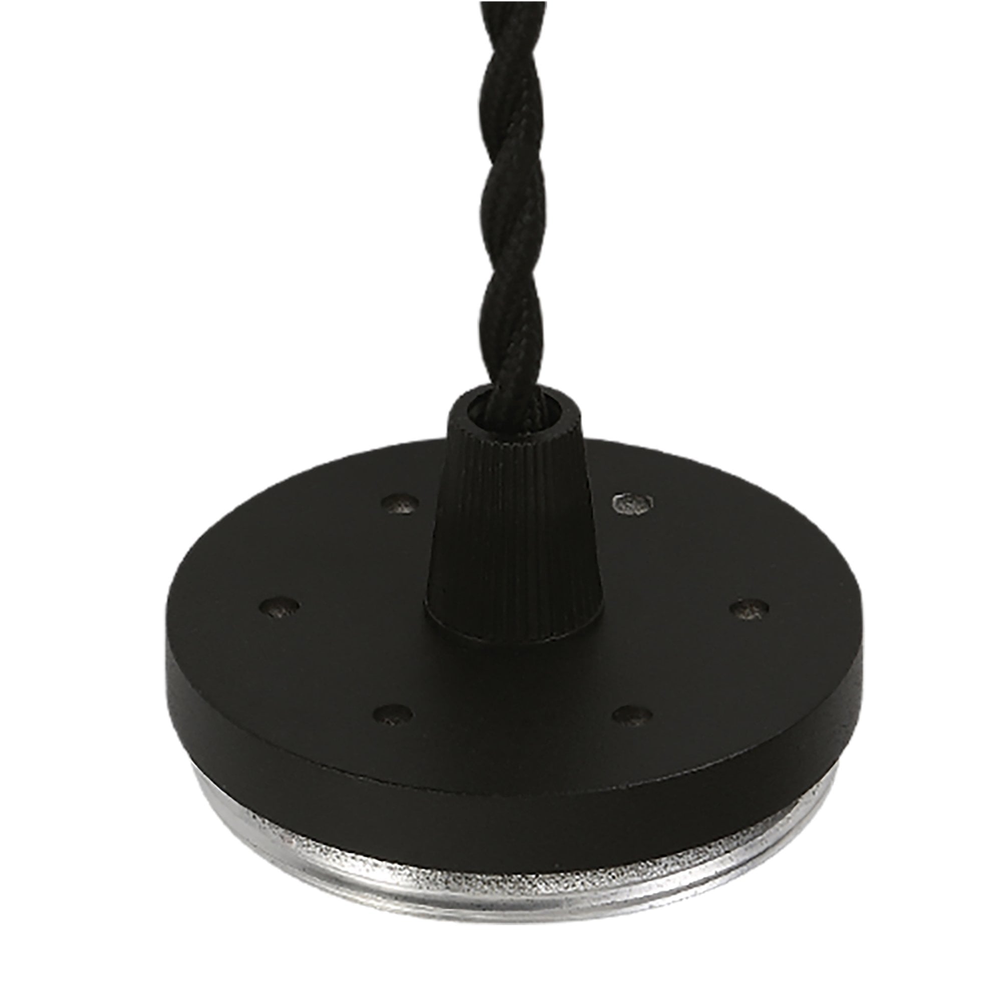 Fabula Summerfield Single Pendant Kit - Sand Black - Frame Only