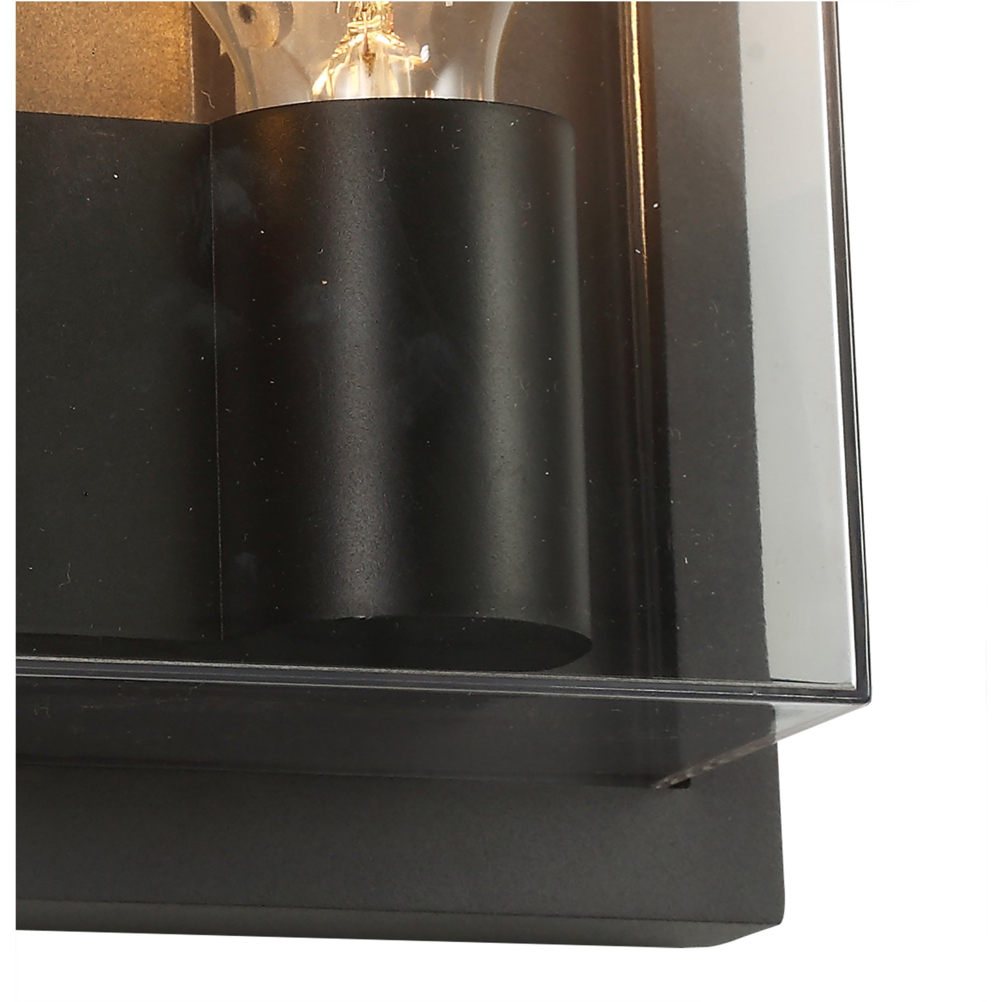 Fabula Richmond 2 Light Wall Lamp - Anthracite & Clear PC - IP65