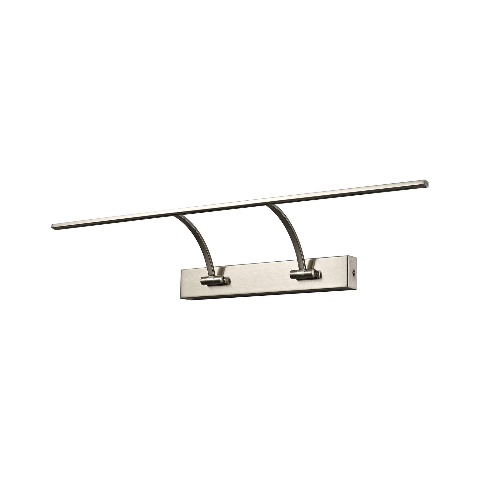Fabula Plumtree Small 2 Arm LED Wall Lamp/Picture Light - Satin Nickel